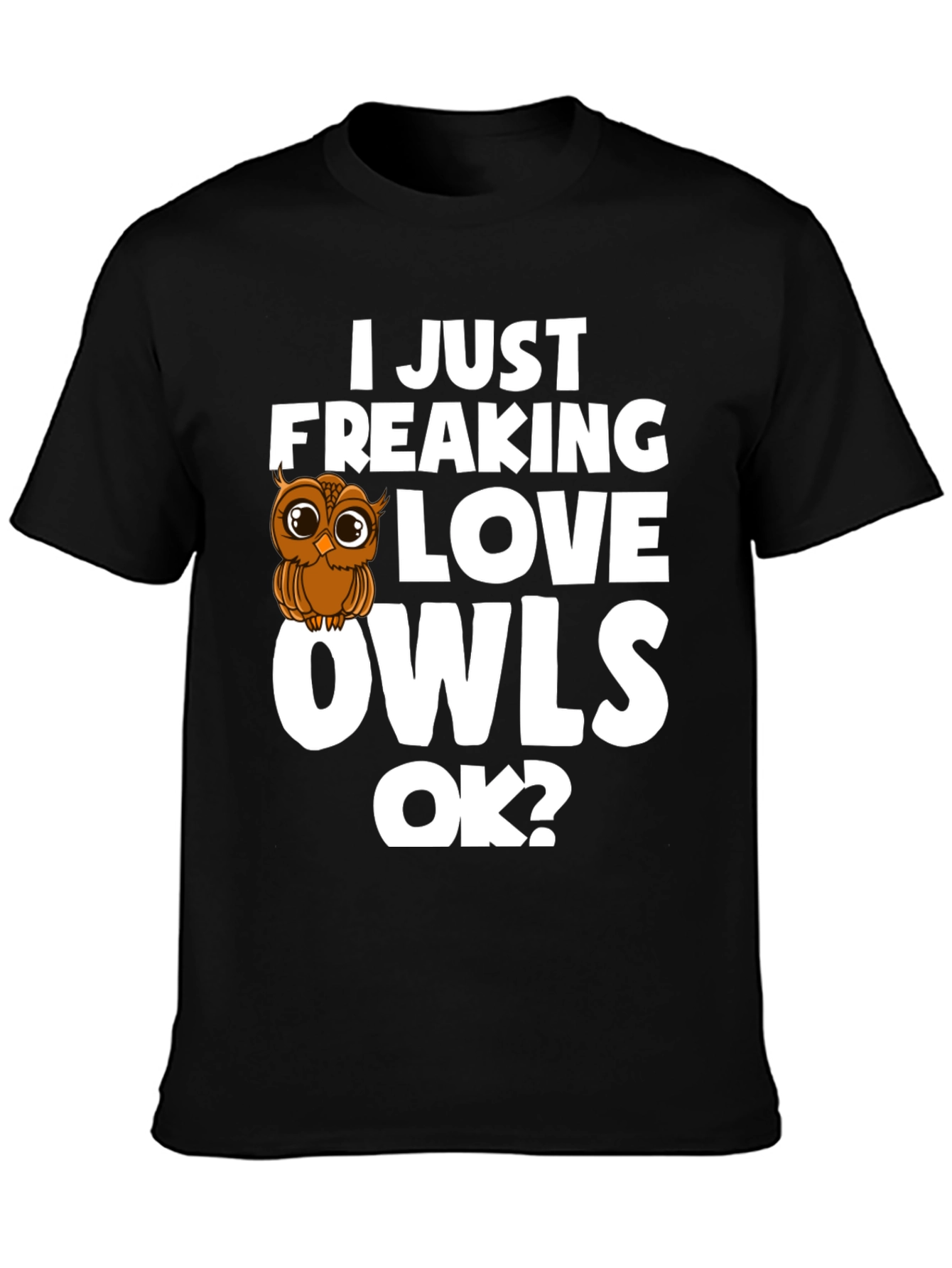 I Love Owls Graphic T-Shirt