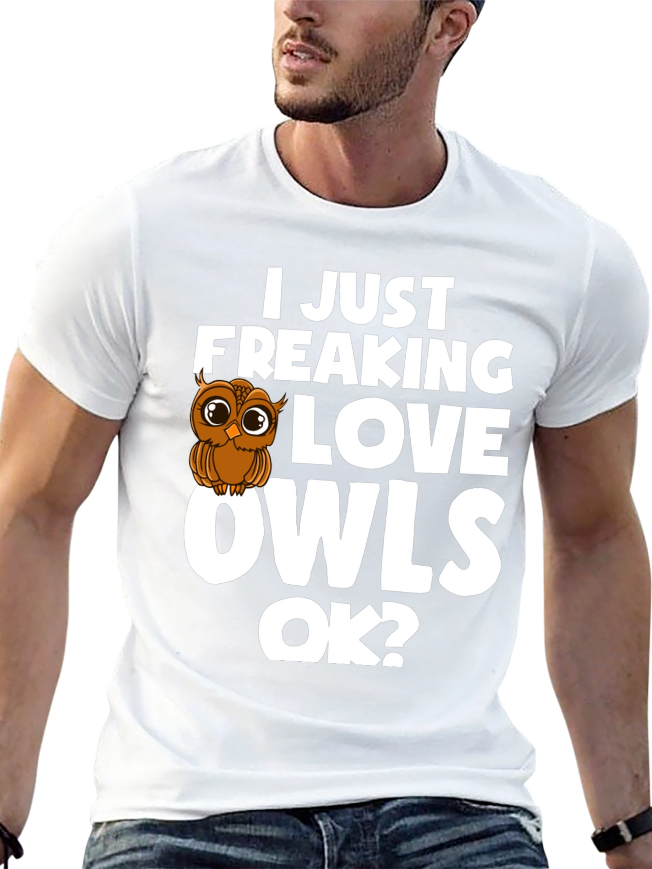 I Love Owls Graphic T-Shirt
