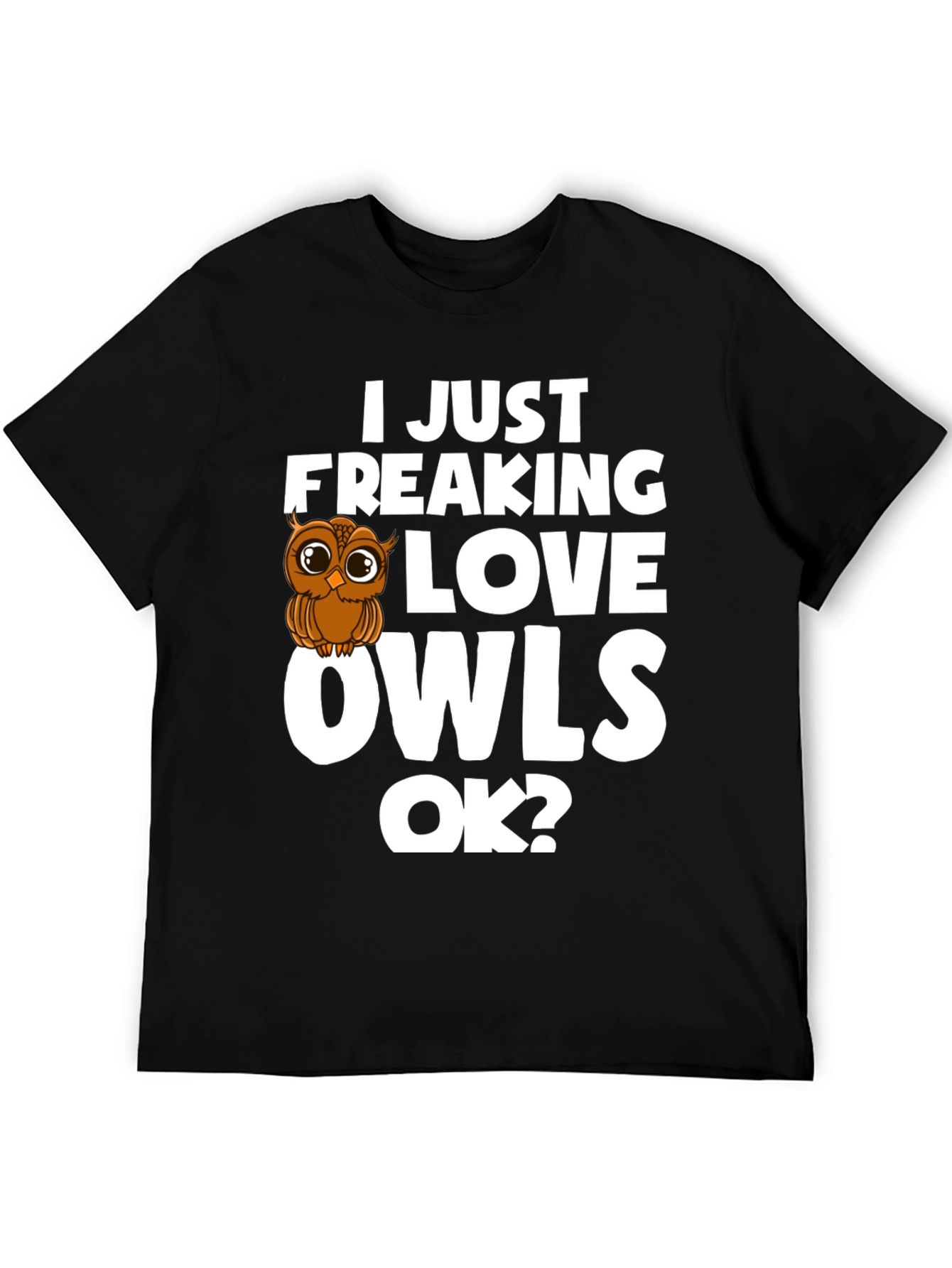I Love Owls Graphic T-Shirt