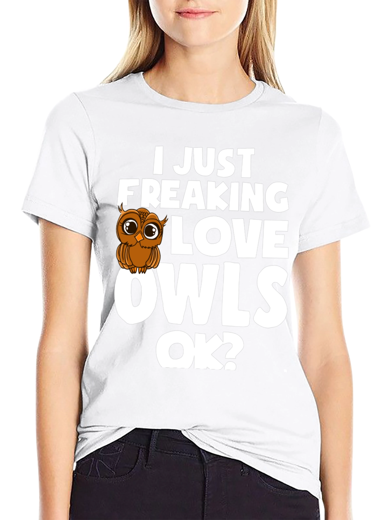 I Love Owls Graphic T-Shirt