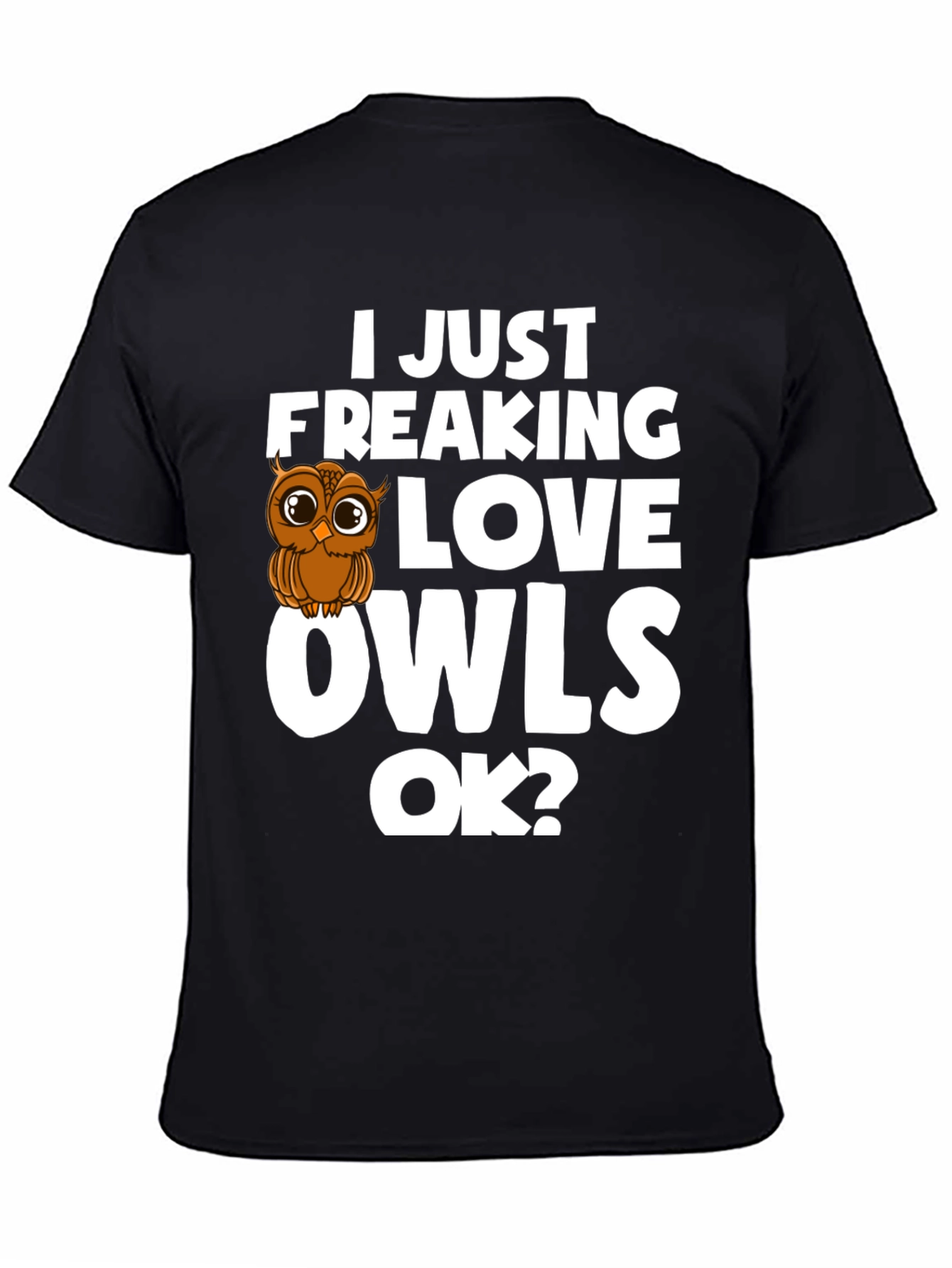 I Love Owls Graphic T-Shirt