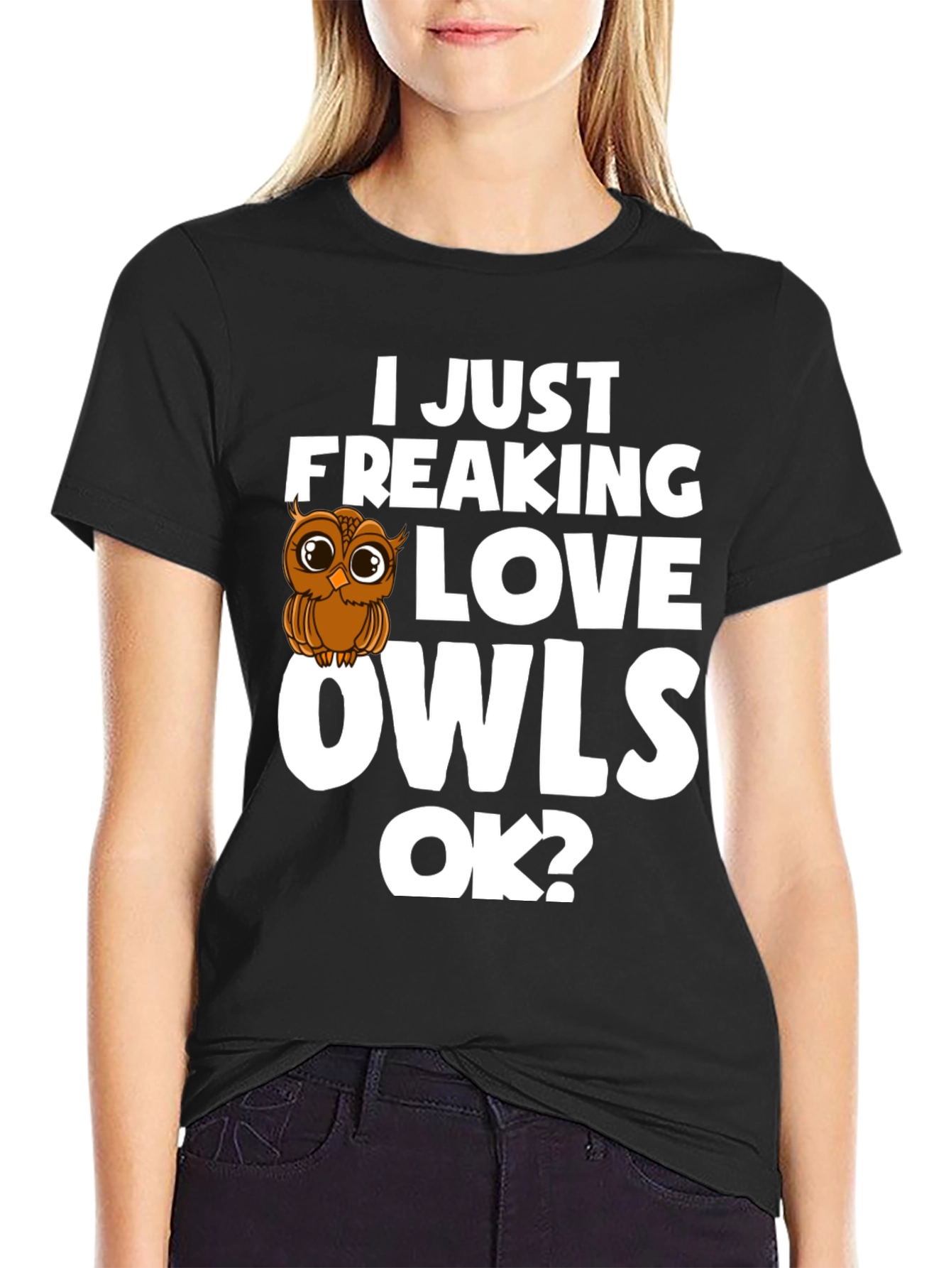 I Love Owls Graphic T-Shirt