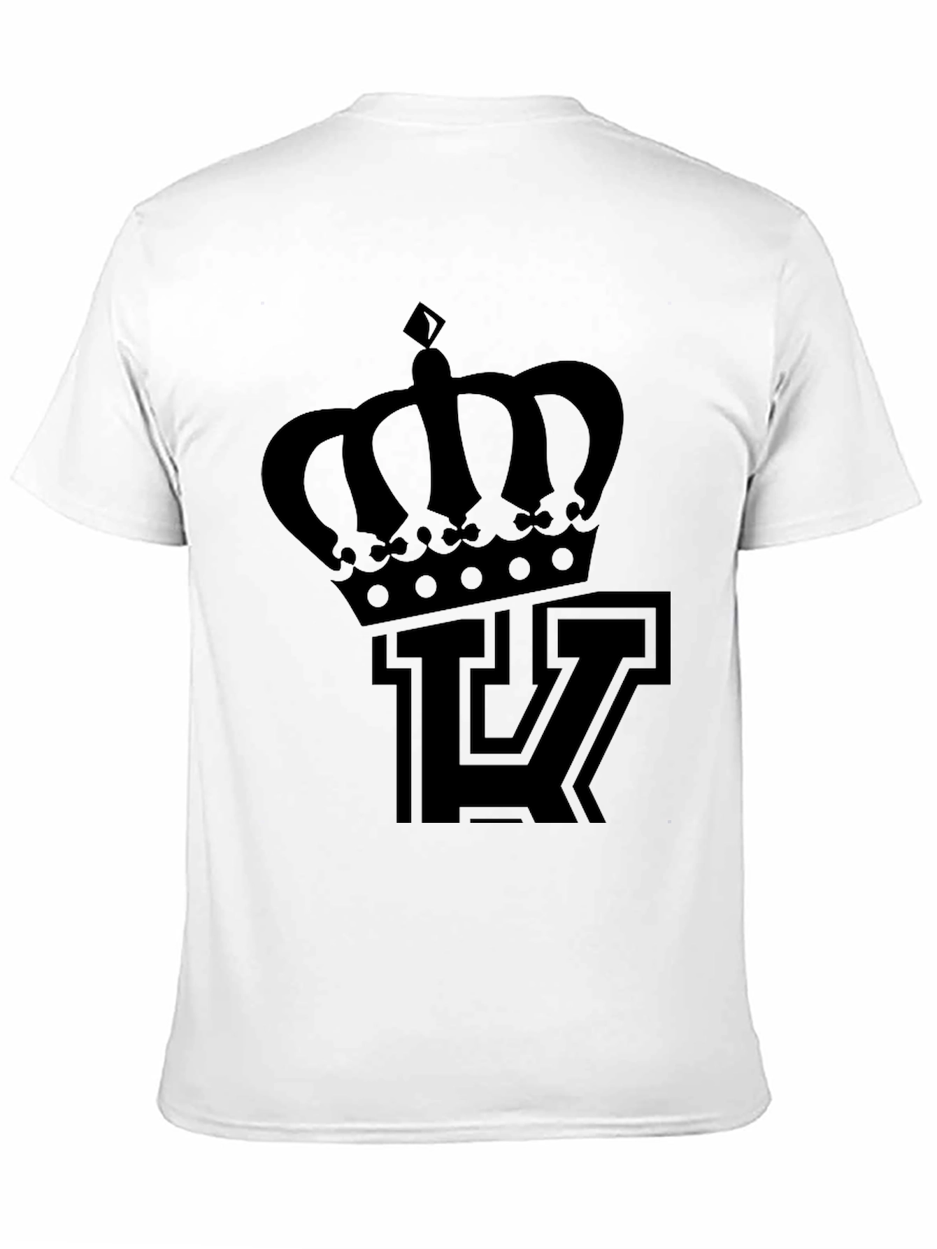 Crown & Letter T-Shirt - Mens Graphic Tee