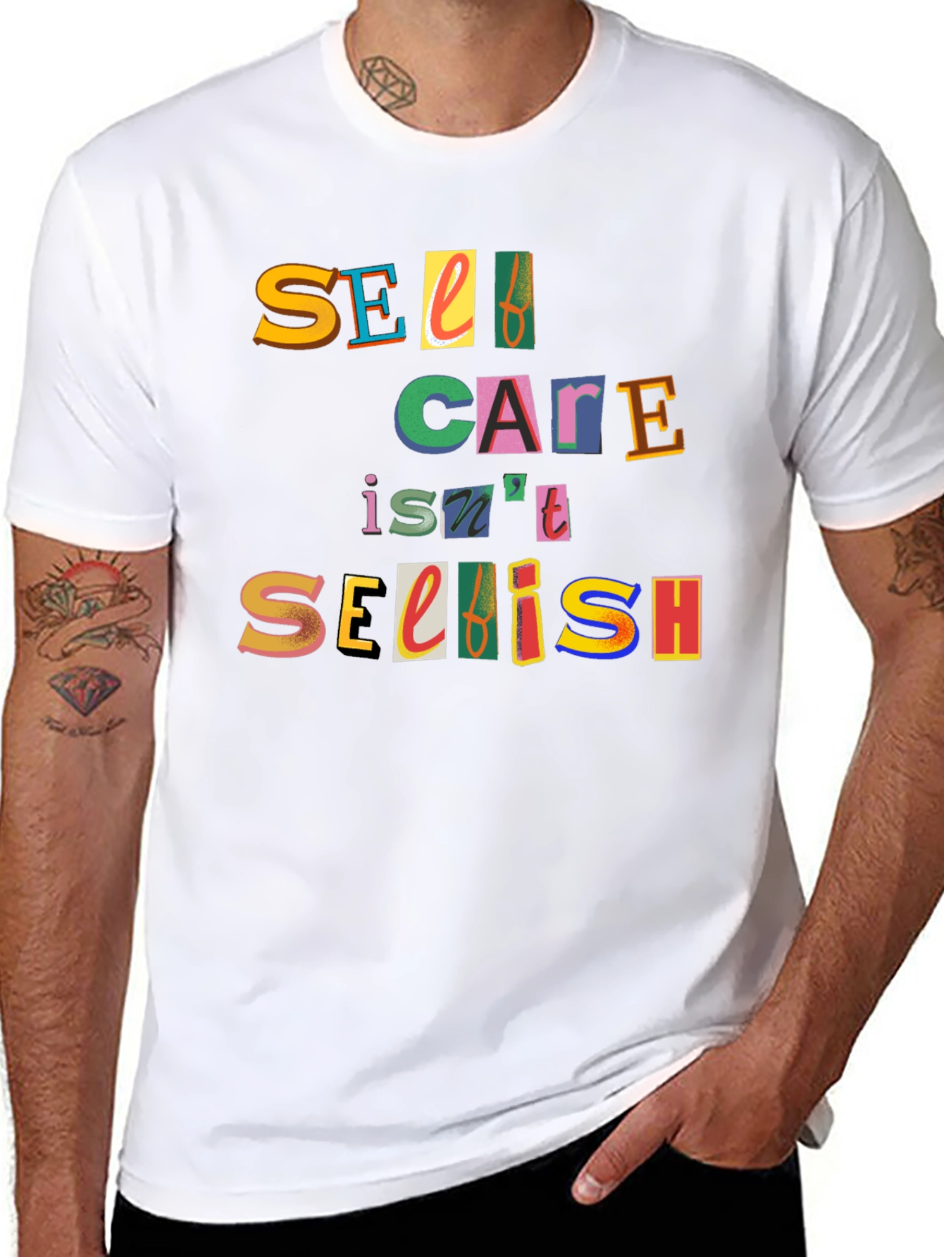 Self Care Isnt Selfish Graphic Tee