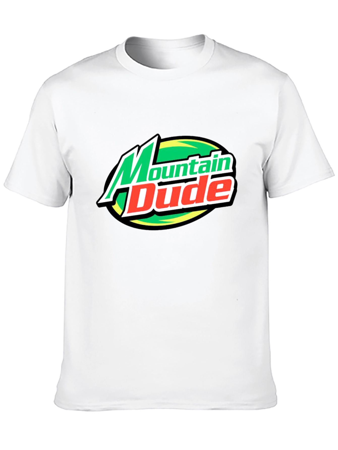 Mountain Dude Black T-Shirt