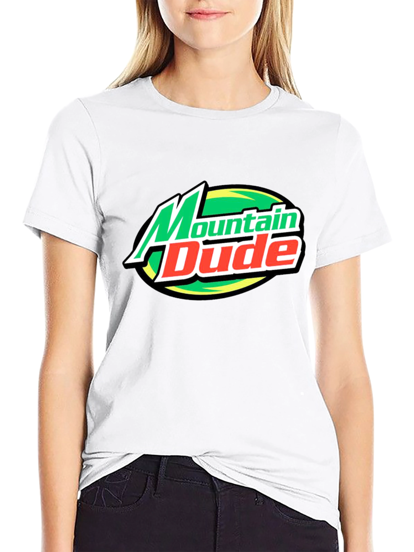Mountain Dude Black T-Shirt