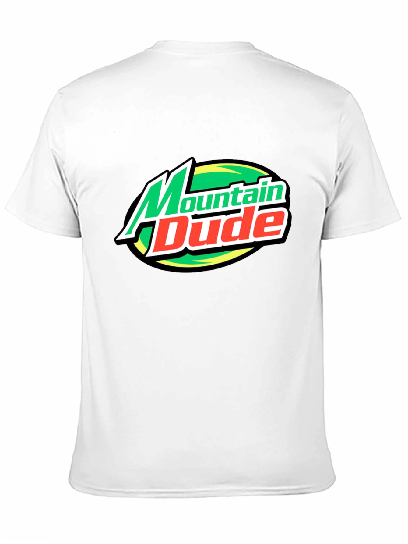 Mountain Dude Black T-Shirt
