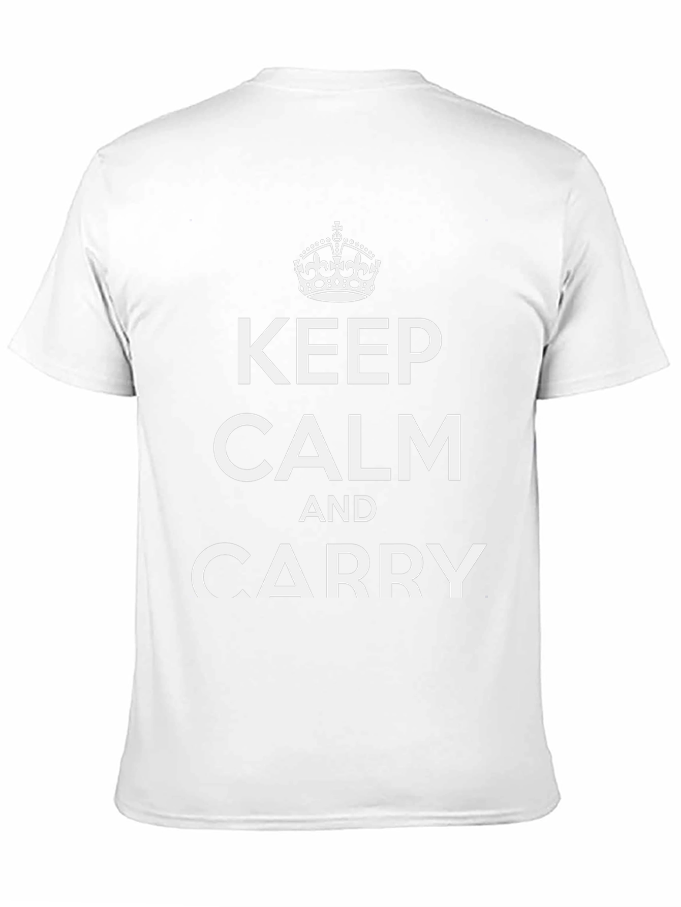 Keep Calm and Carry On Graphic T-Shirt