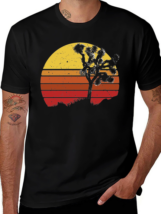 Retro Joshua Tree Sunset Graphic Tee