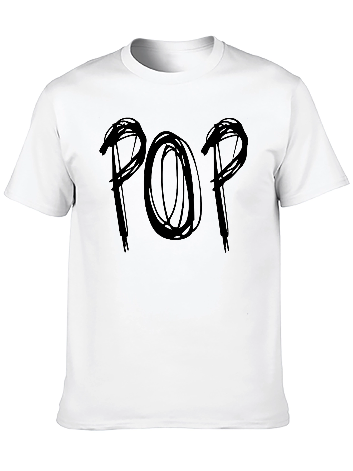 Mens POP Graphic T-Shirt - Black