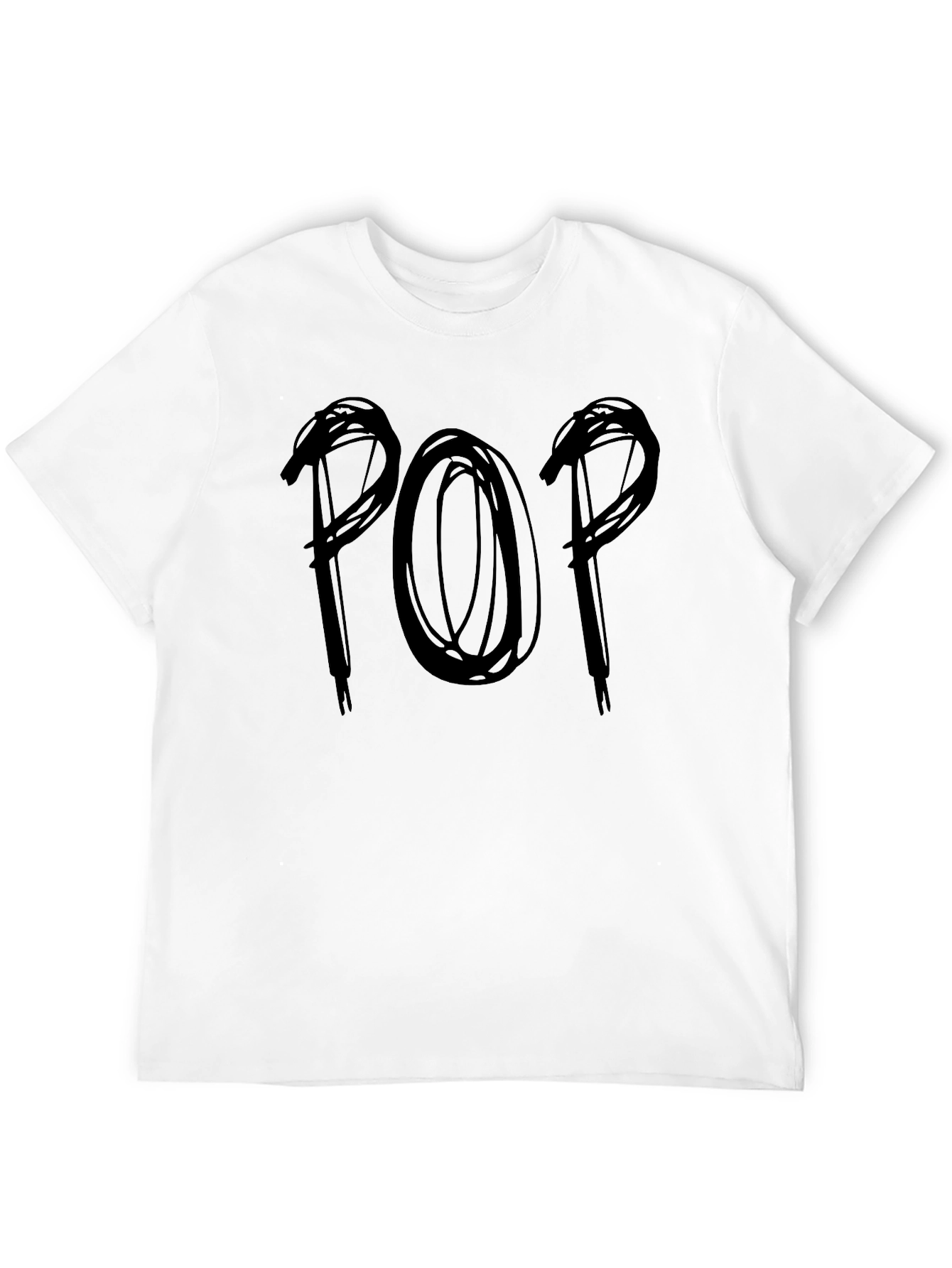 Mens POP Graphic T-Shirt - Black