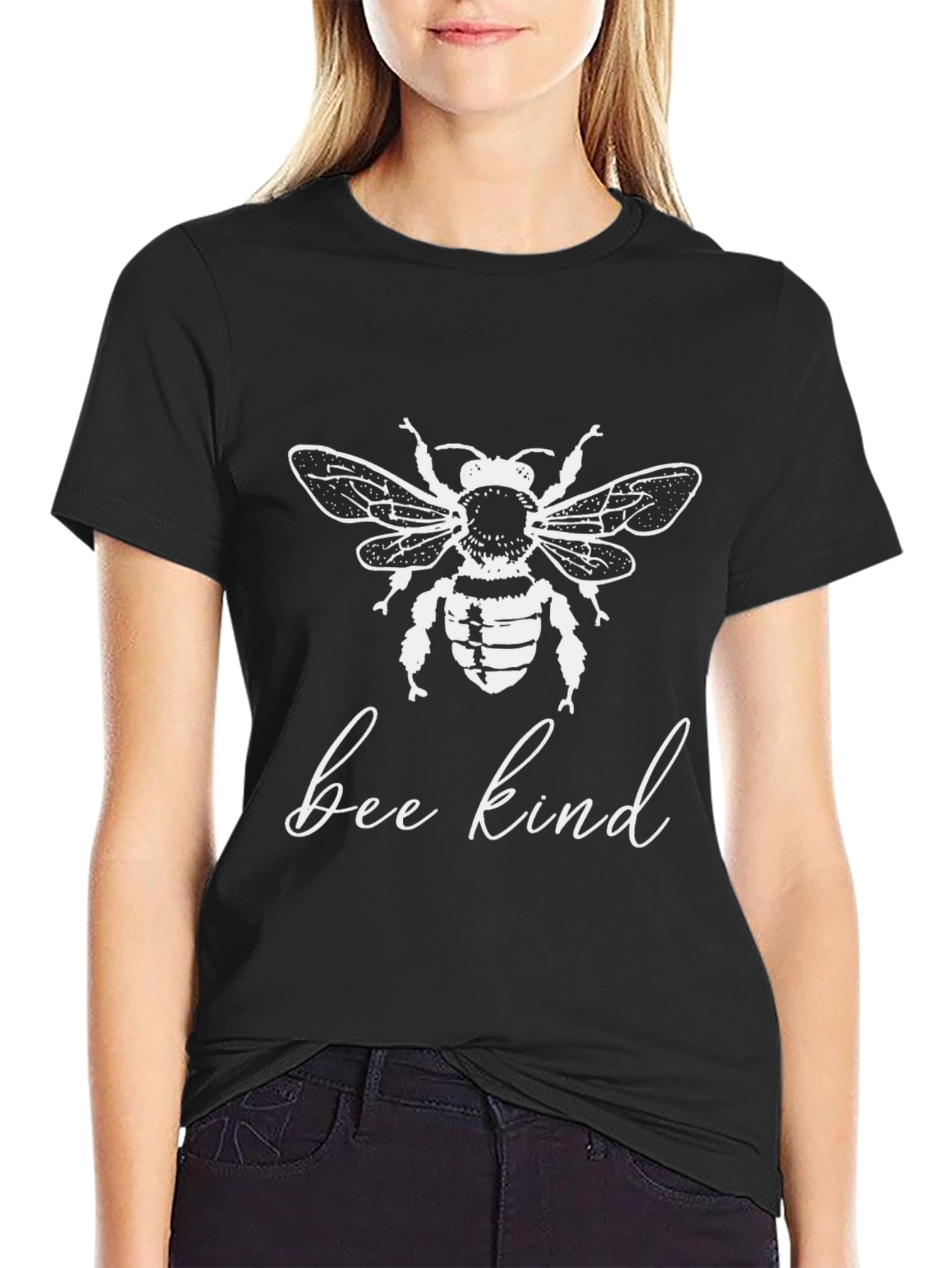 Bee Kind Graphic Tee - Black T-Shirt