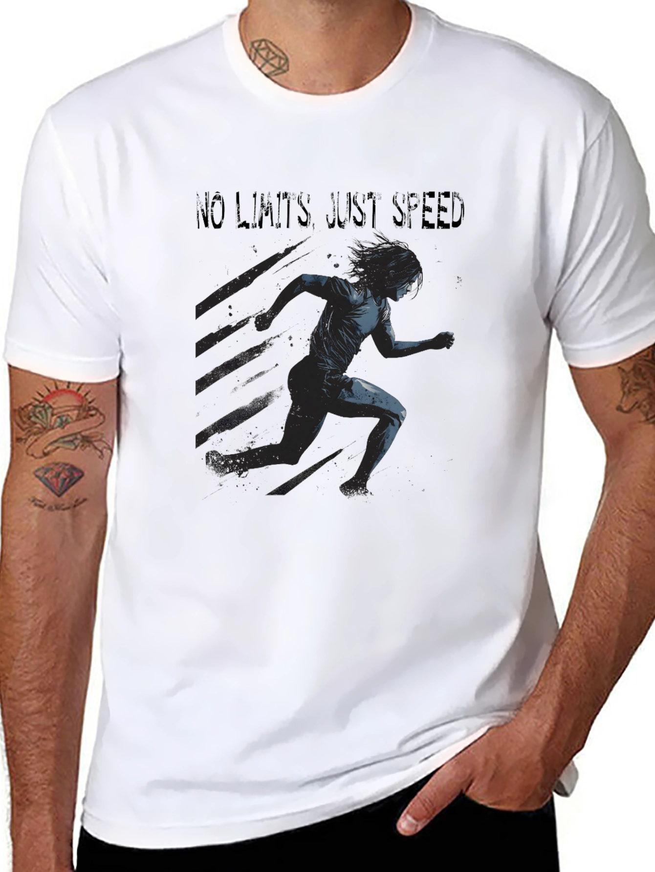 No Limits Just Speed Graphic Tee