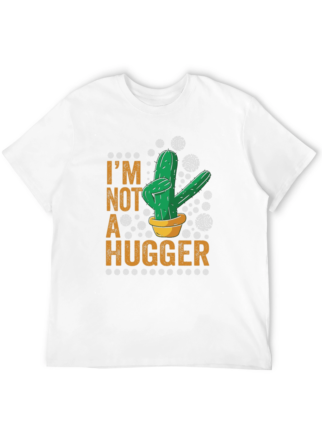 Im Not A Hugger Cactus Graphic Tee