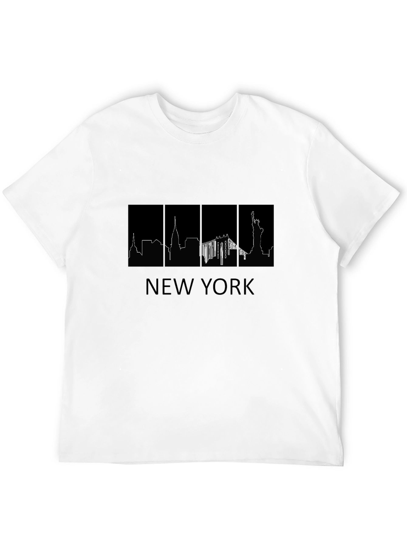 New York Skyline Graphic T-Shirt