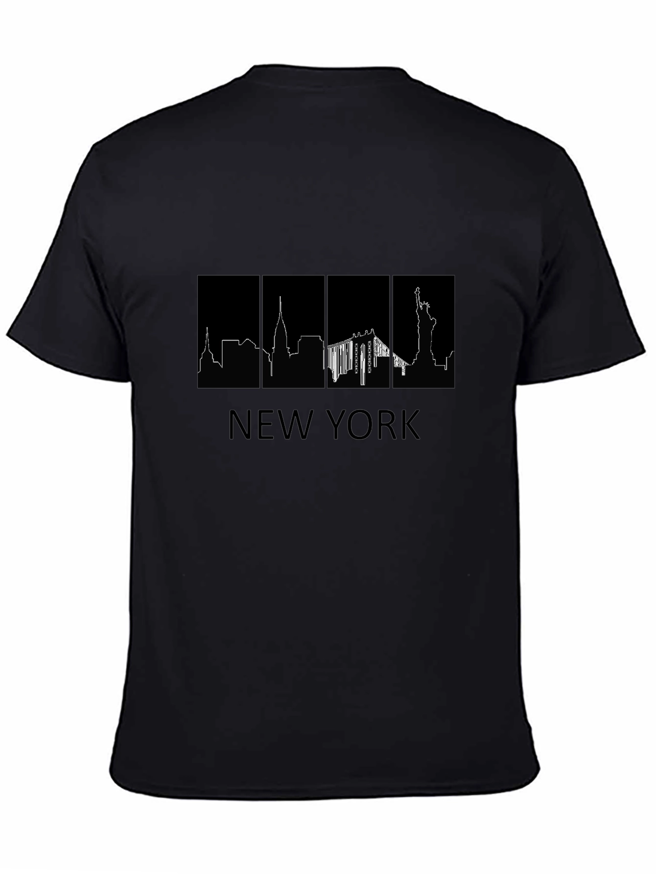 New York Skyline Graphic T-Shirt