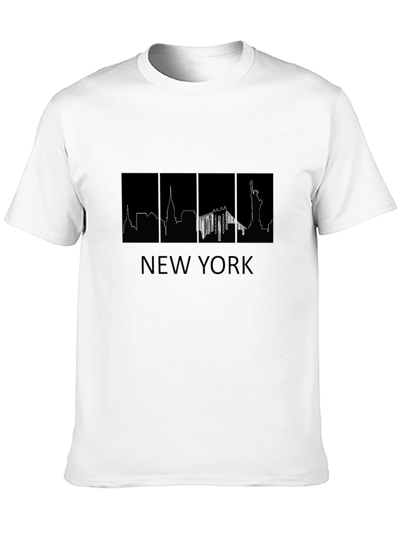 New York Skyline Graphic T-Shirt