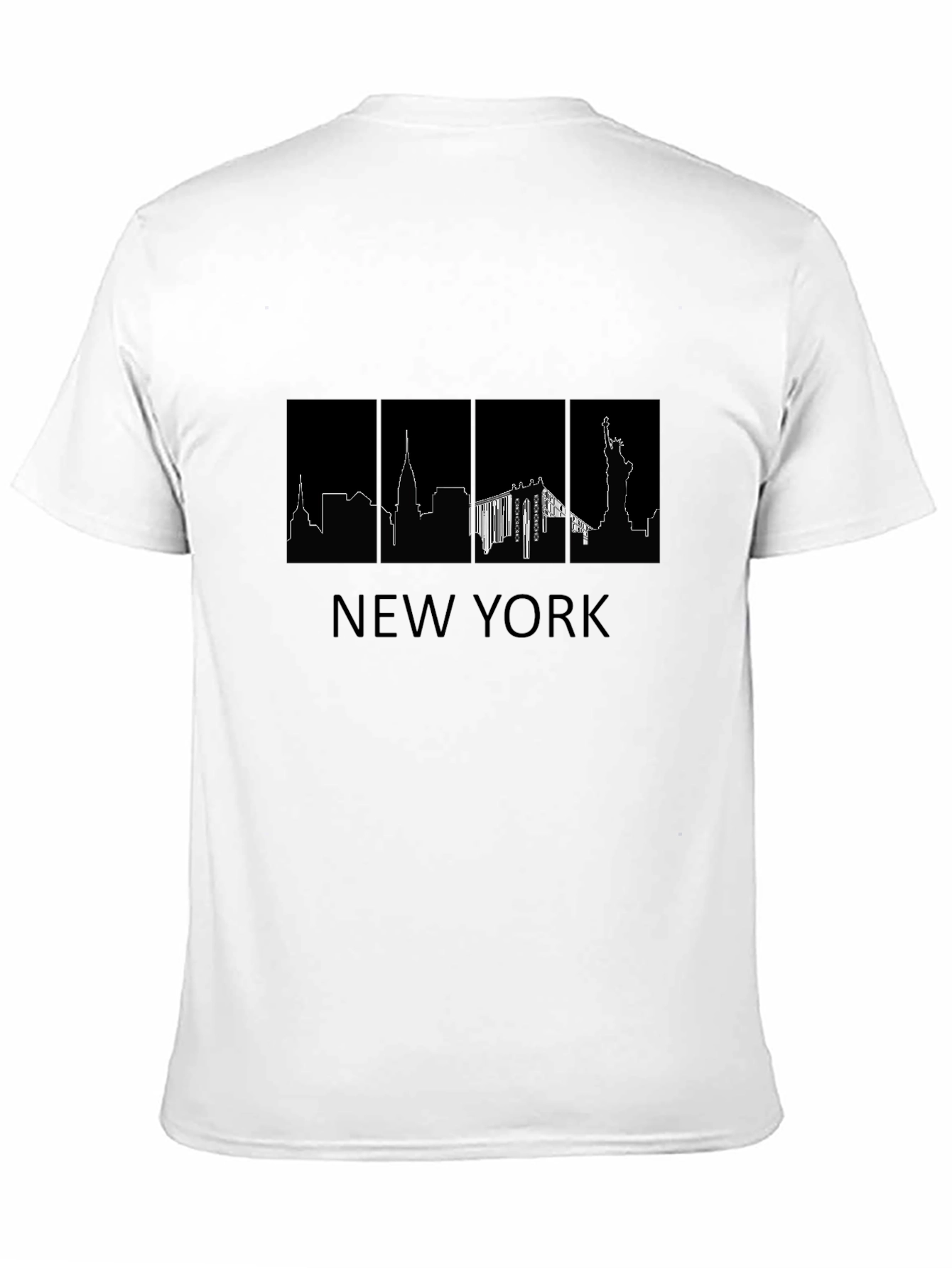 New York Skyline Graphic T-Shirt