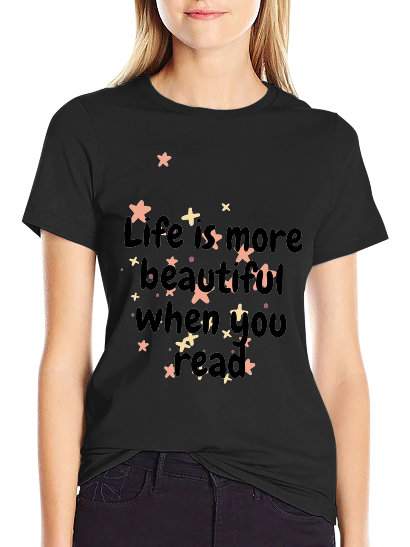 Life is More Beautiful When You Read T-Shirt