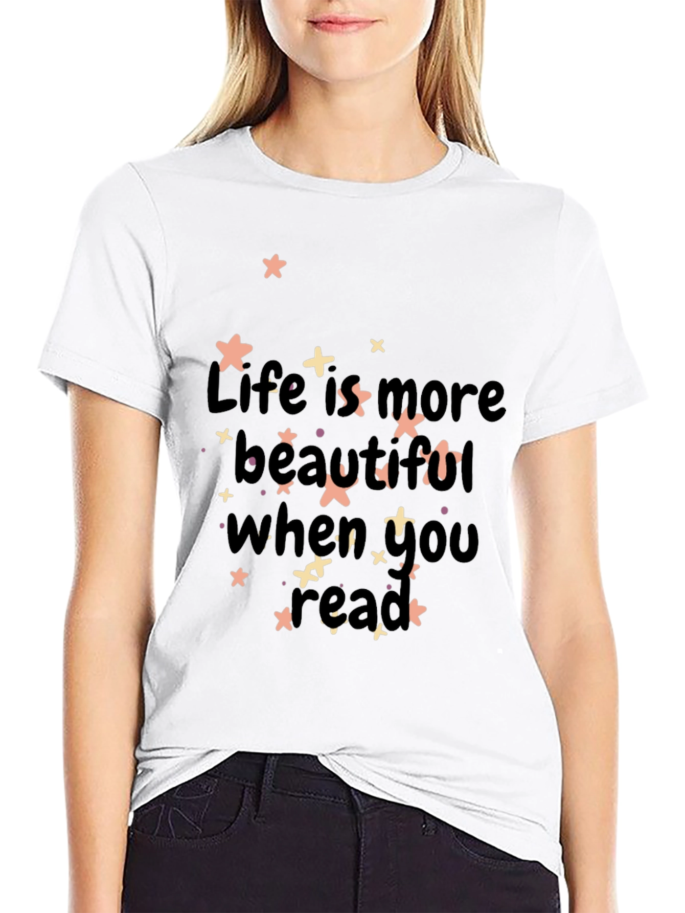 Life is More Beautiful When You Read T-Shirt