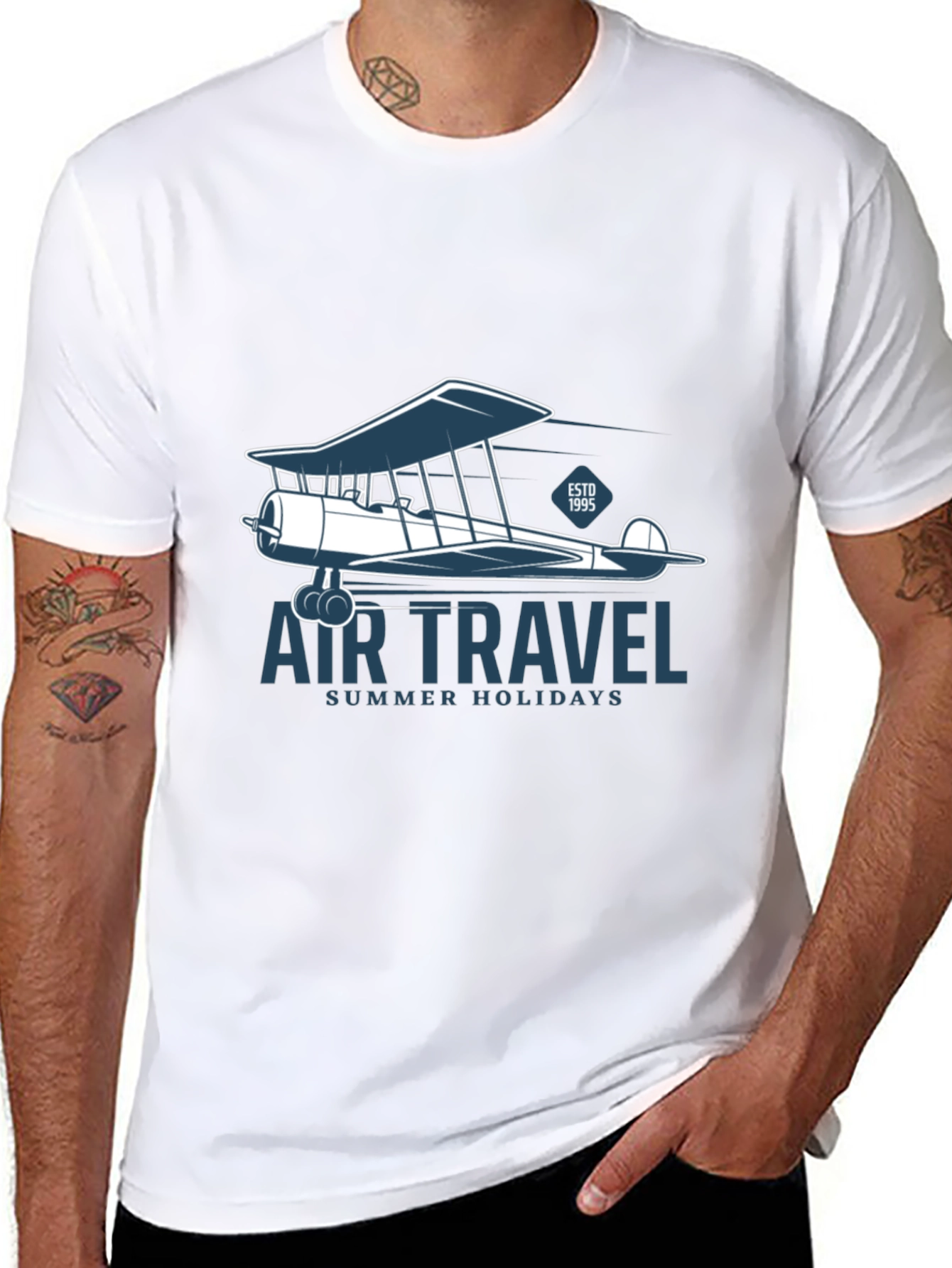 Air Travel T-Shirt - Summer Holiday Graphic Tee