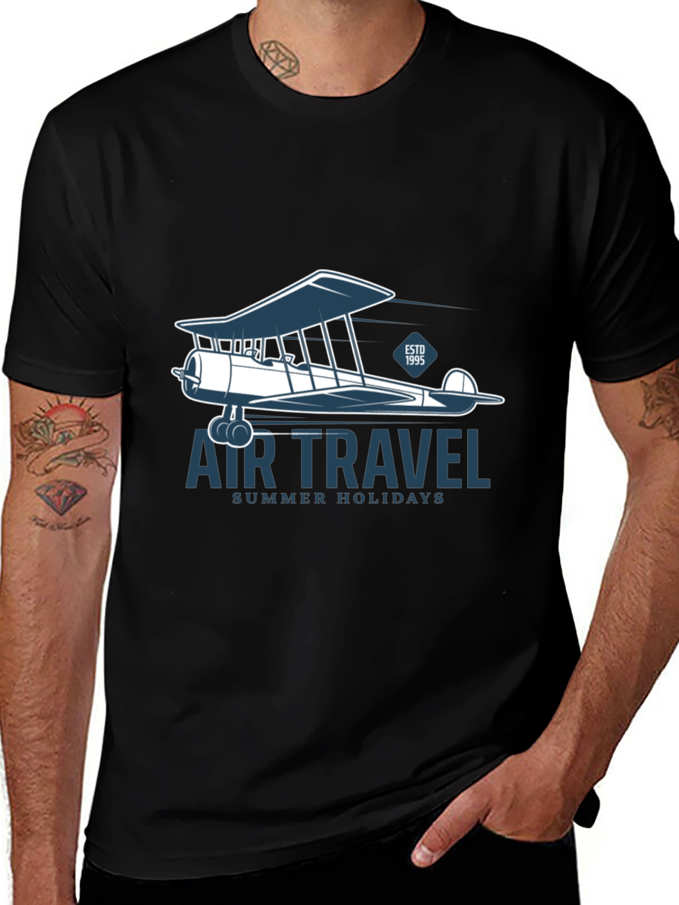 Air Travel T-Shirt - Summer Holiday Graphic Tee