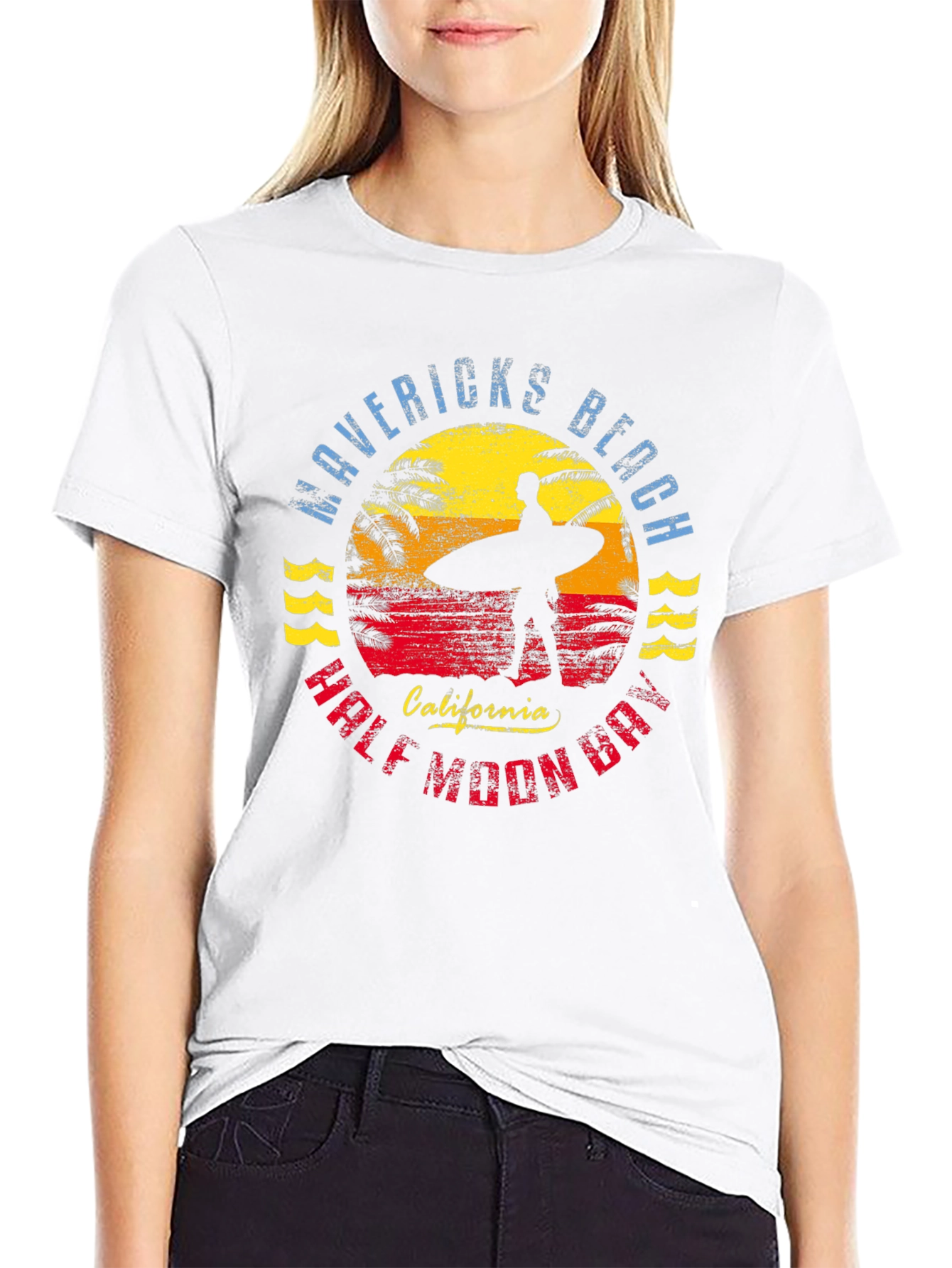 Mavericks Beach Graphic T-Shirt
