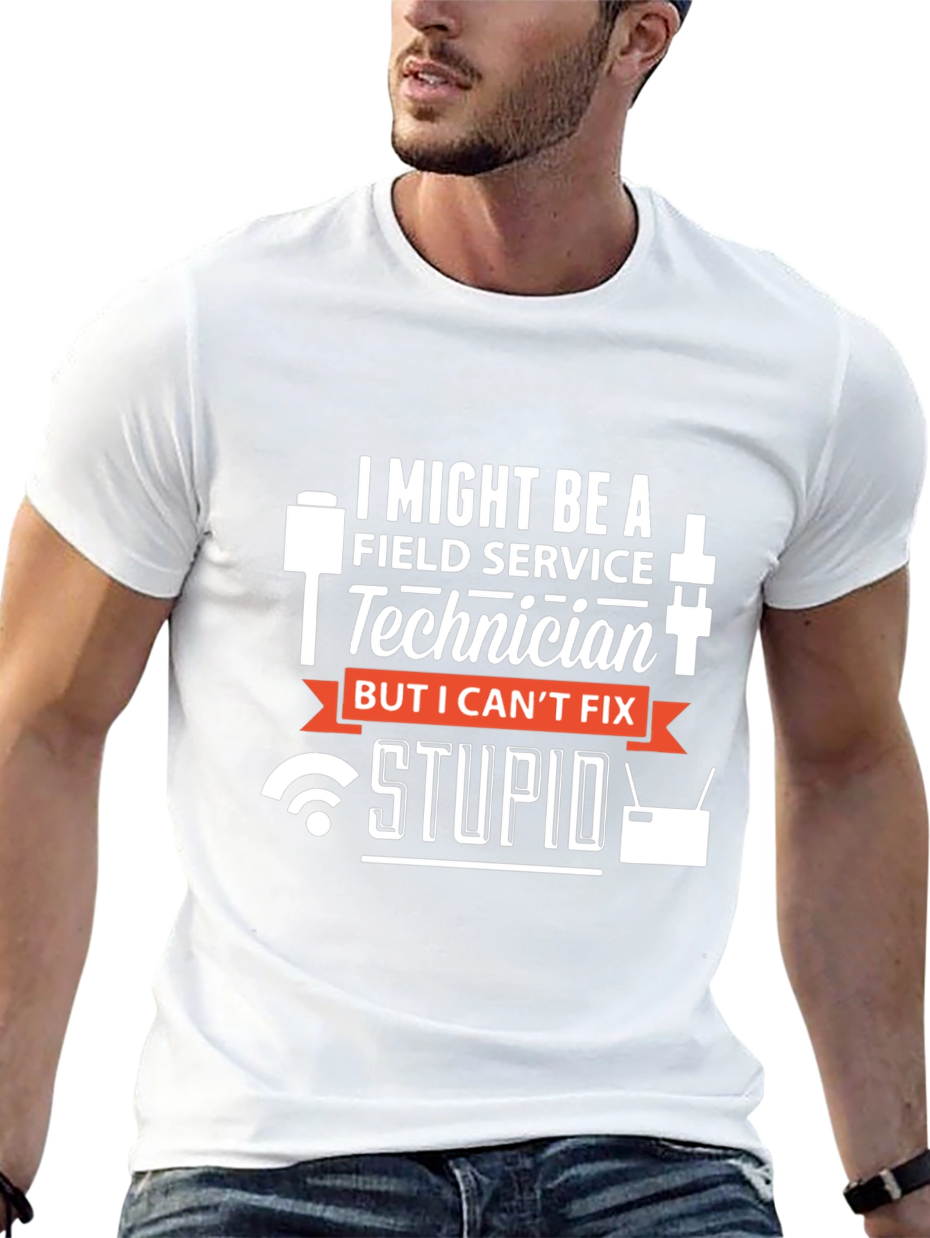 Field Service Technician Humor T-Shirt