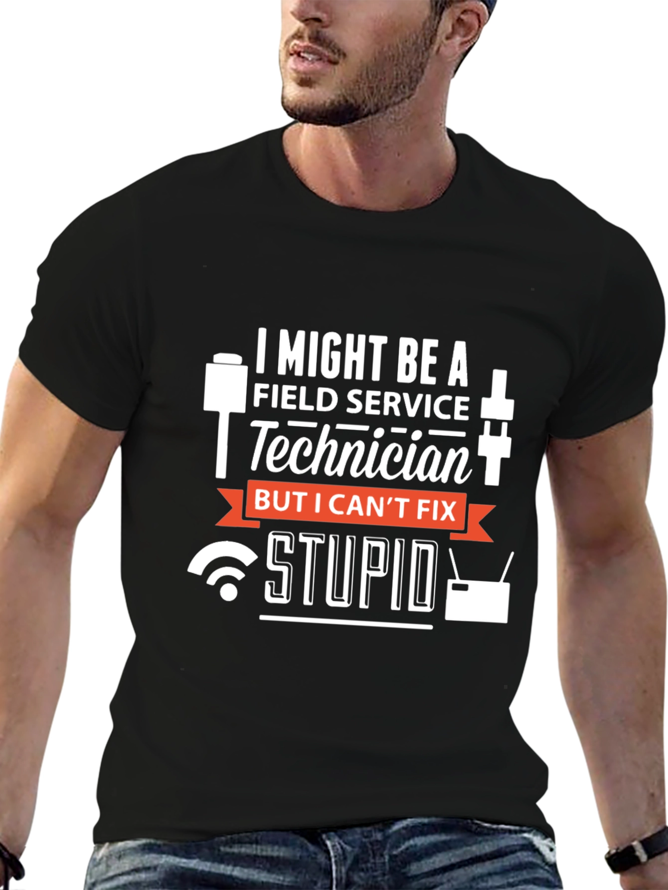 Field Service Technician Humor T-Shirt