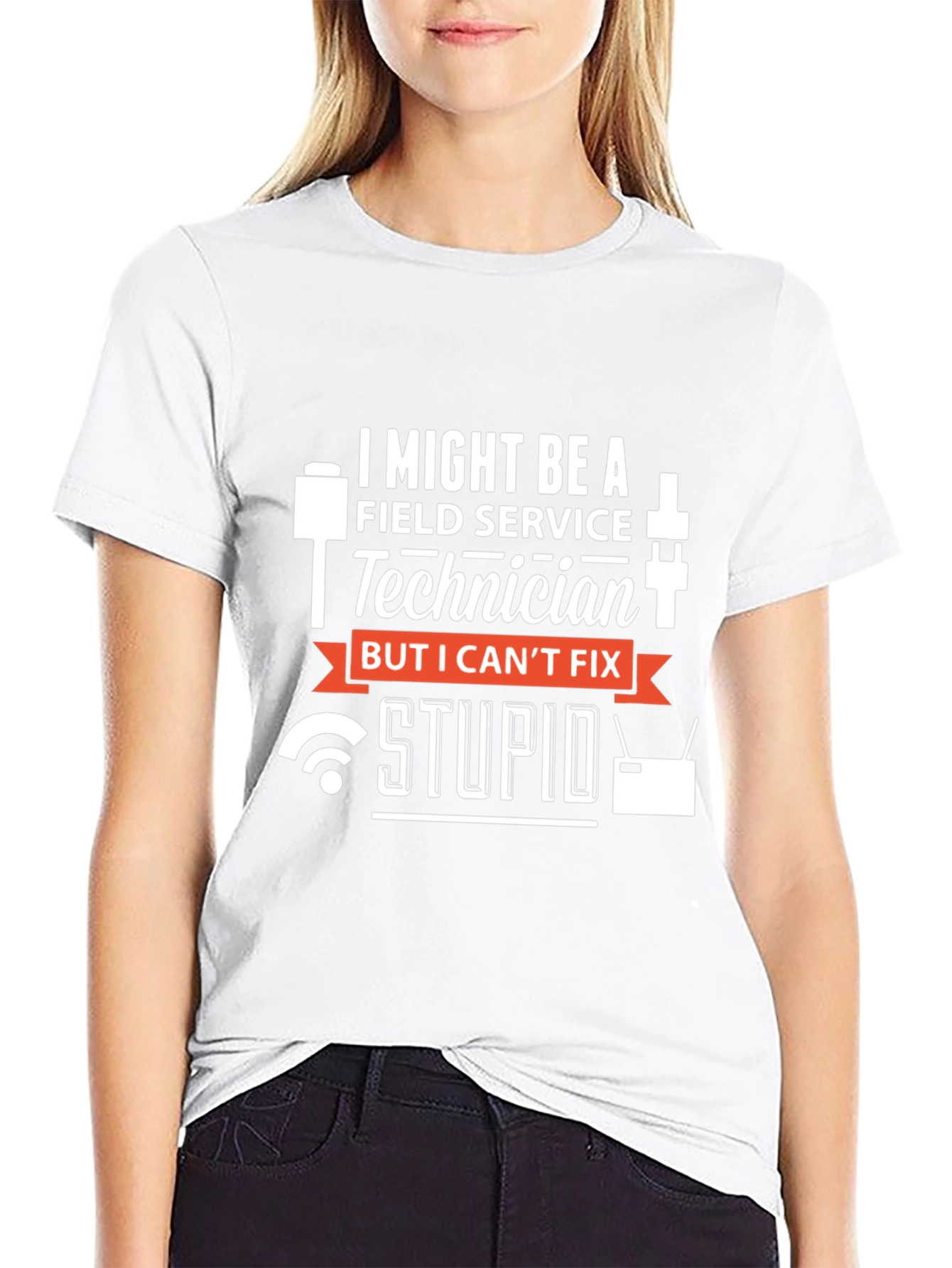 Field Service Technician Humor T-Shirt