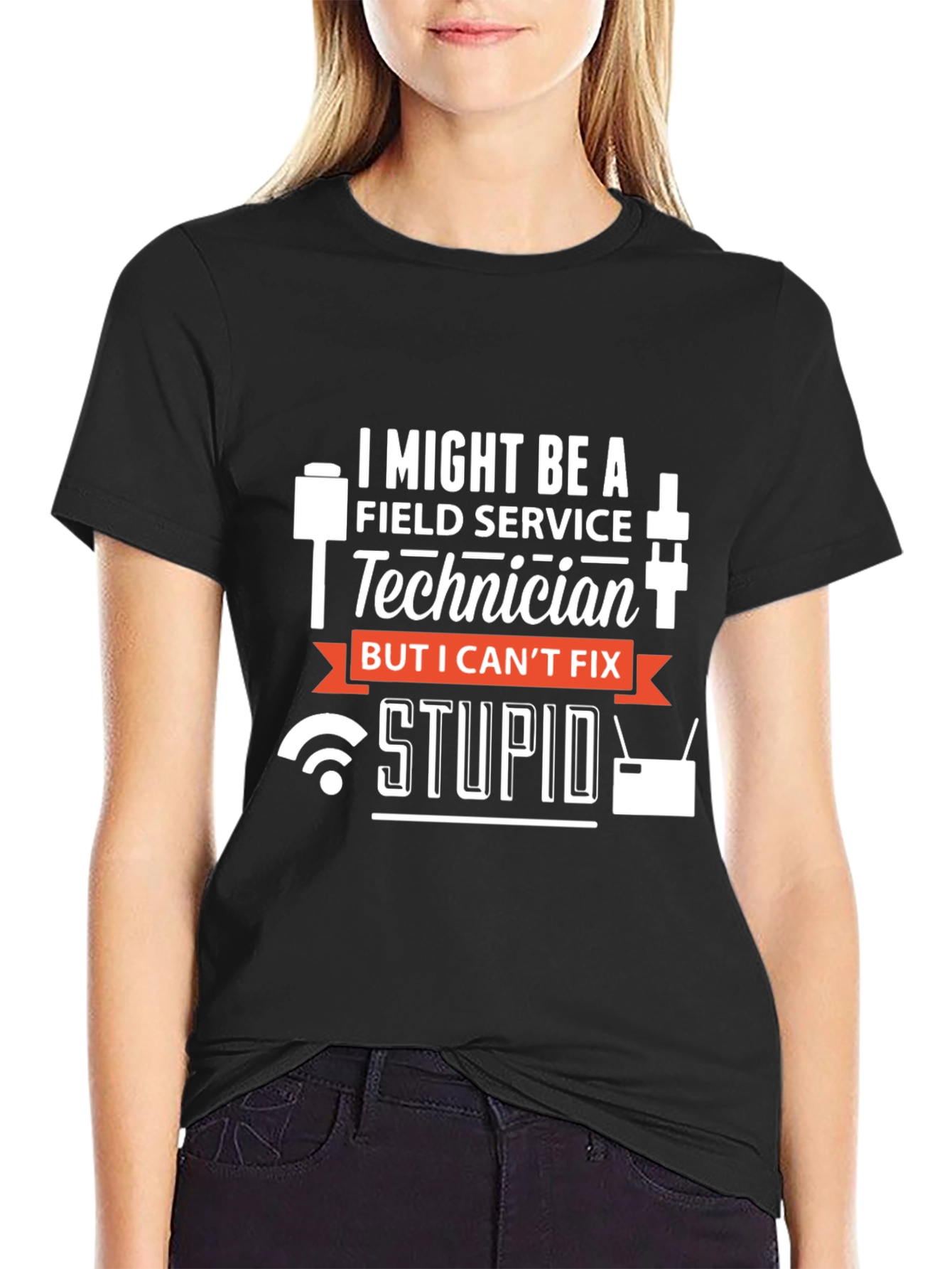Field Service Technician Humor T-Shirt