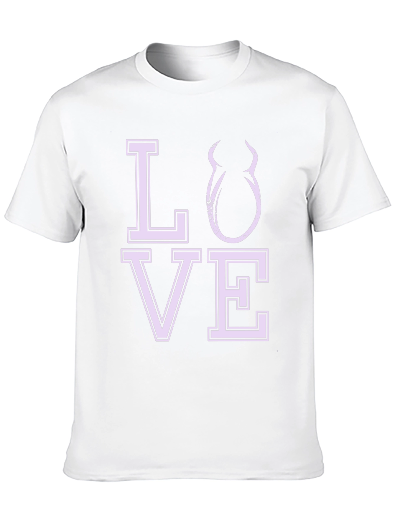 Love Devil Graphic Tee - Black Cotton Shirt