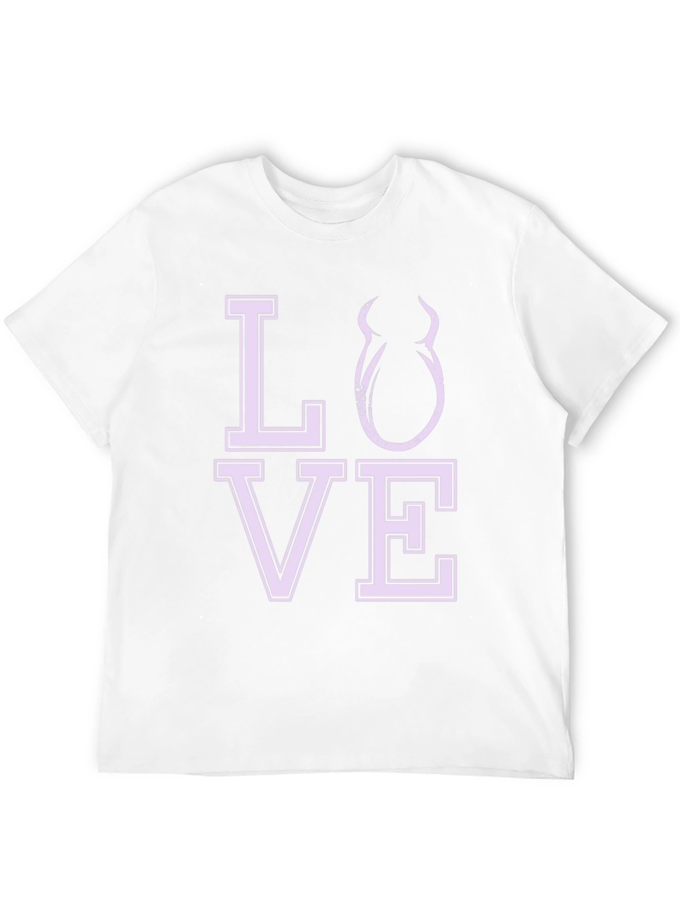 Love Devil Graphic Tee - Black Cotton Shirt