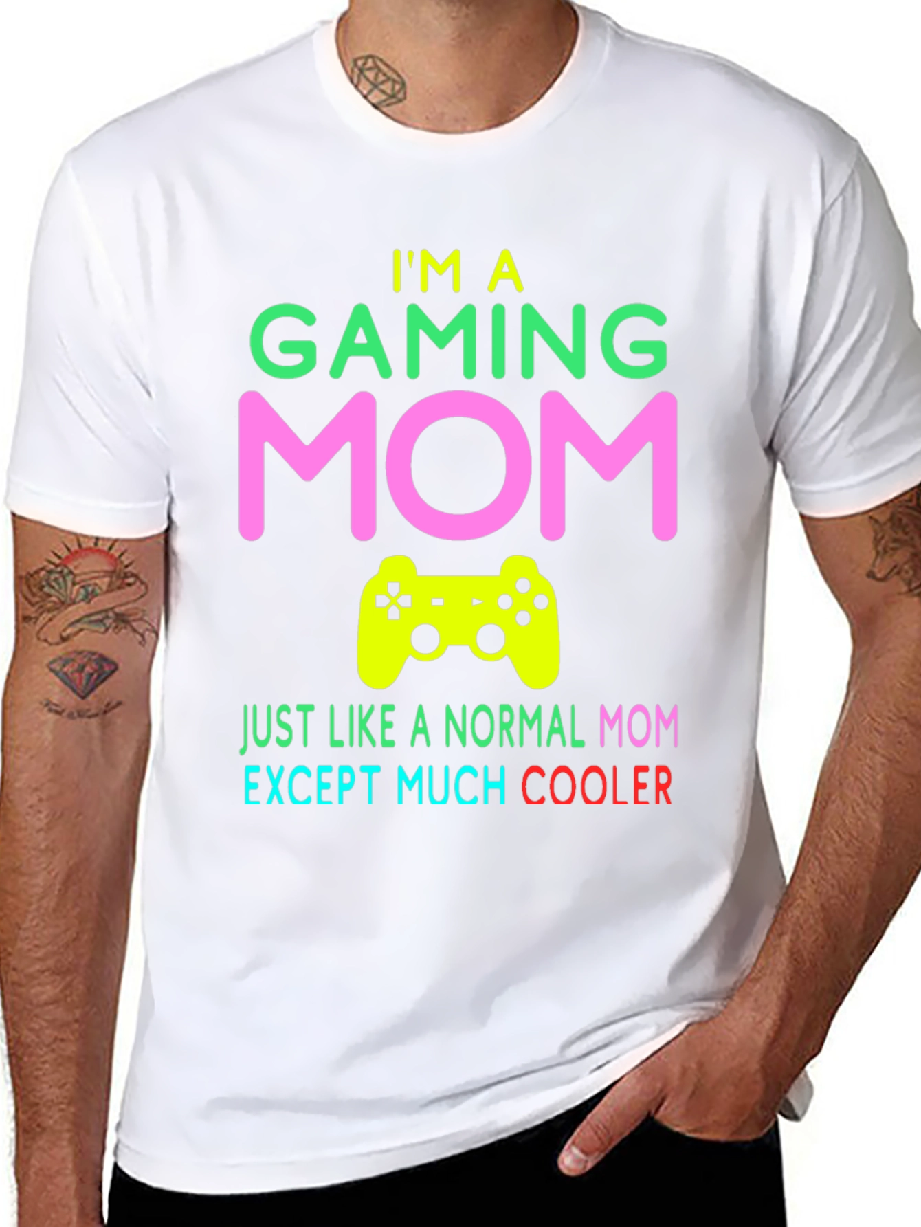 Gaming Mom T-Shirt - Cool Mom Gift
