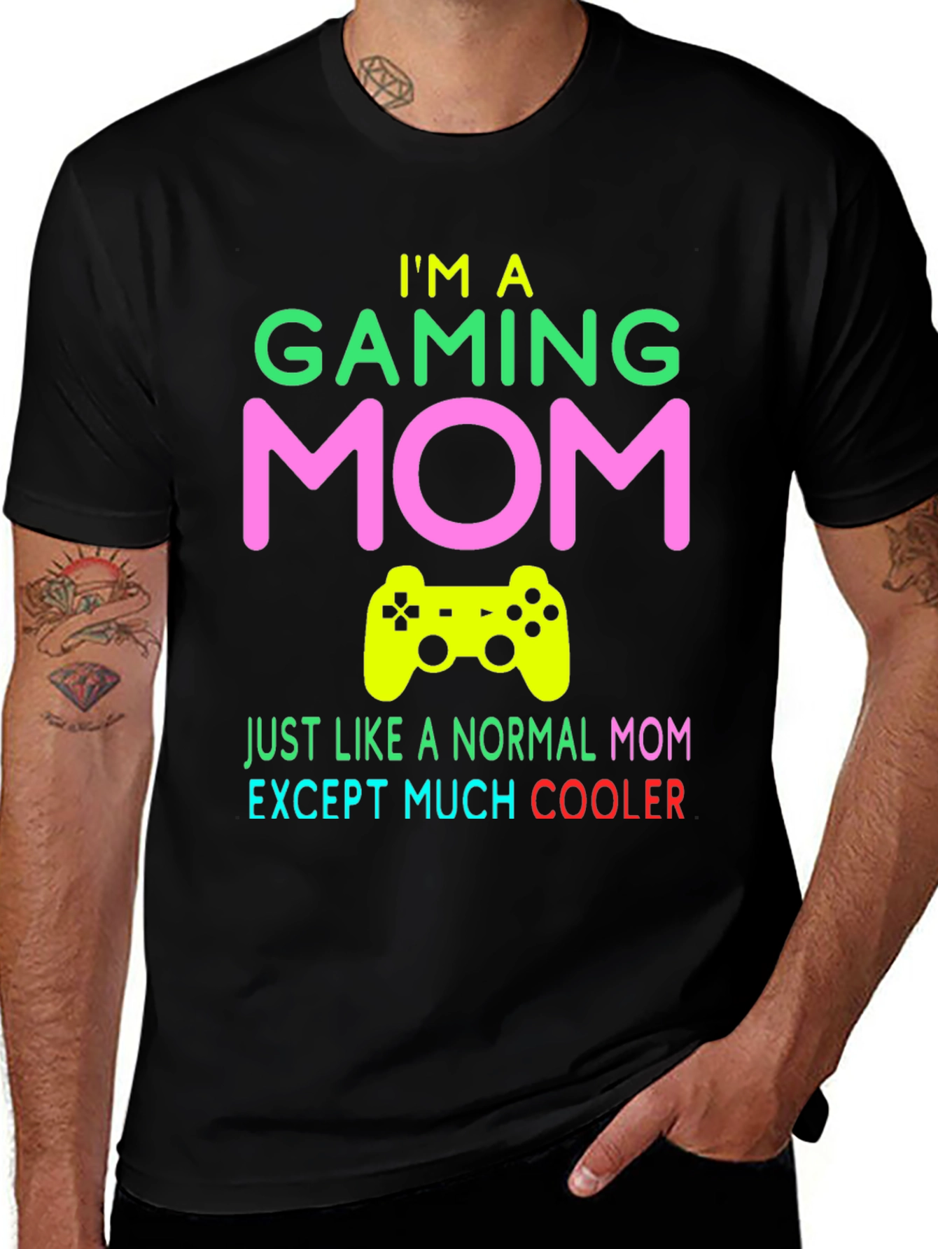Gaming Mom T-Shirt - Cool Mom Gift