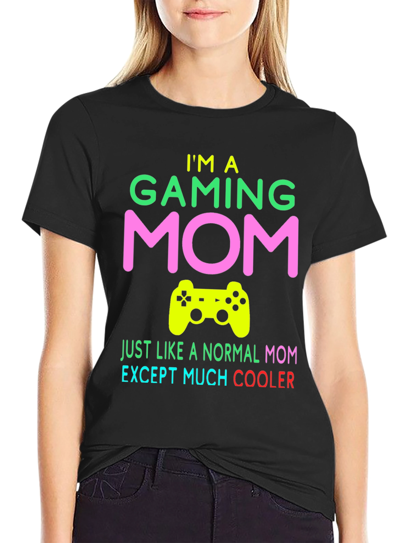 Gaming Mom T-Shirt - Cool Mom Gift