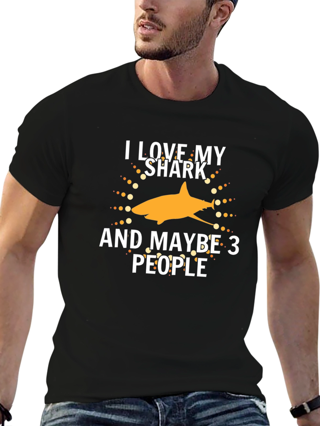 I Love My Shark and Maybe 3 People T-Shirt