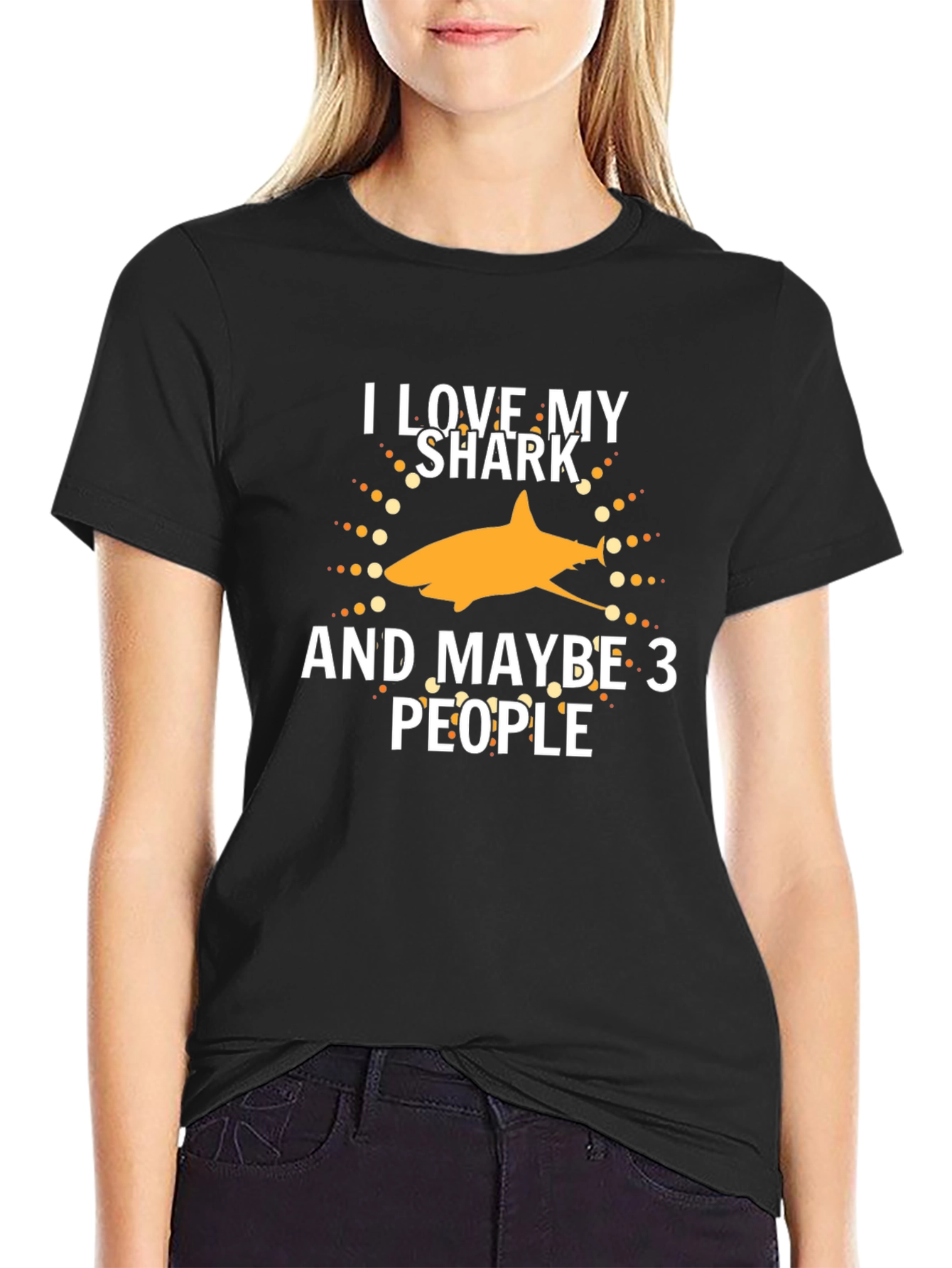 I Love My Shark and Maybe 3 People T-Shirt