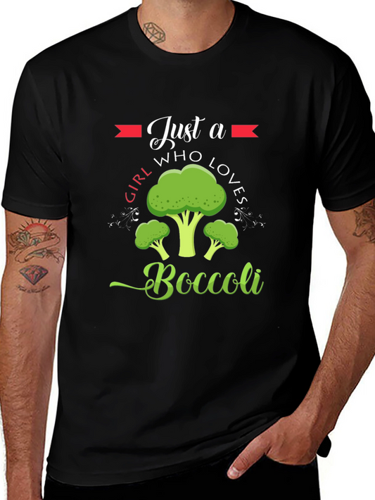Just A Girl Who Loves Broccoli T-Shirt