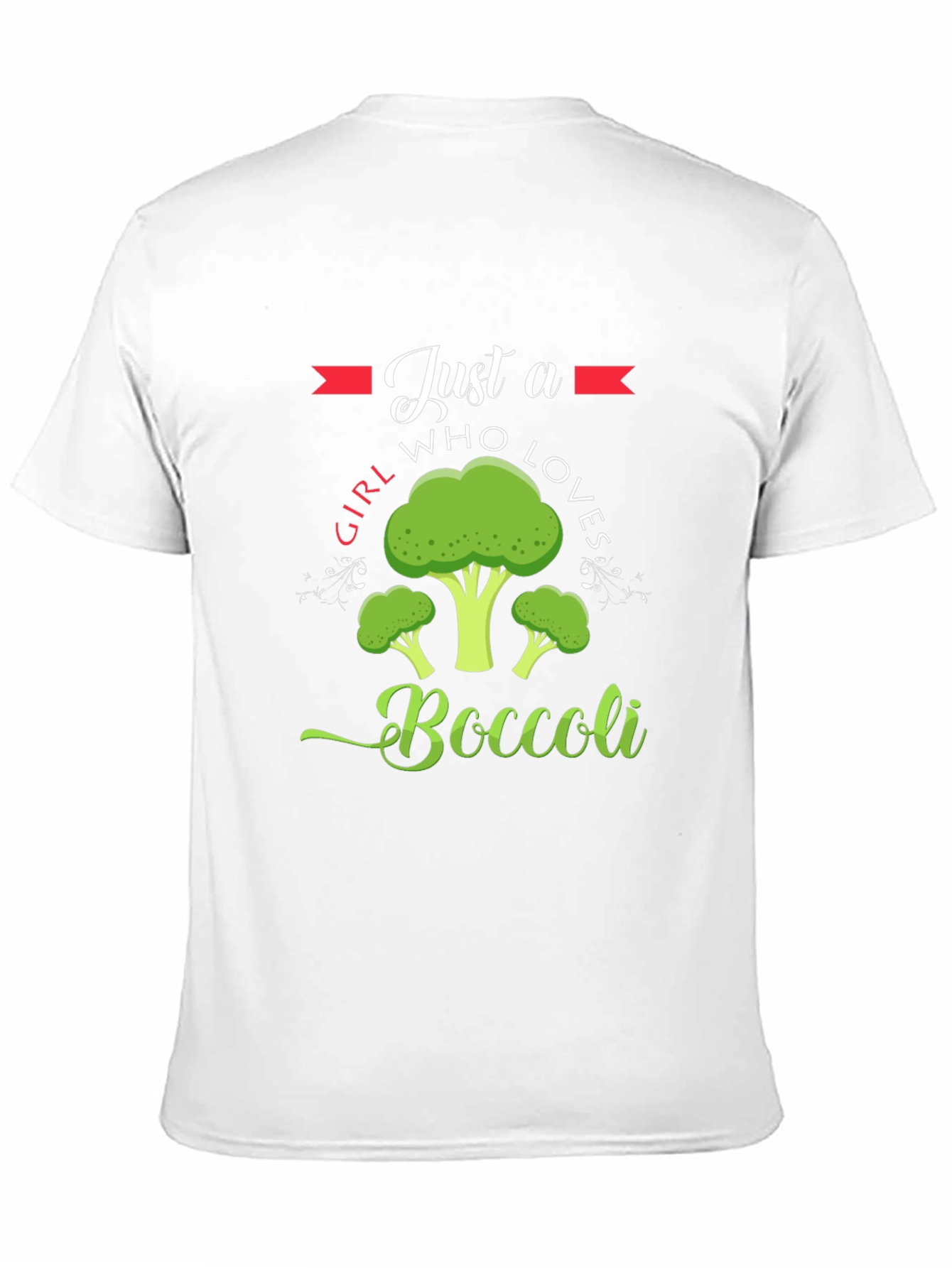 Just A Girl Who Loves Broccoli T-Shirt