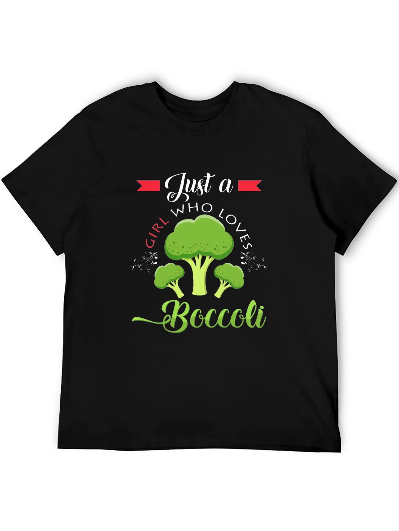 Just A Girl Who Loves Broccoli T-Shirt