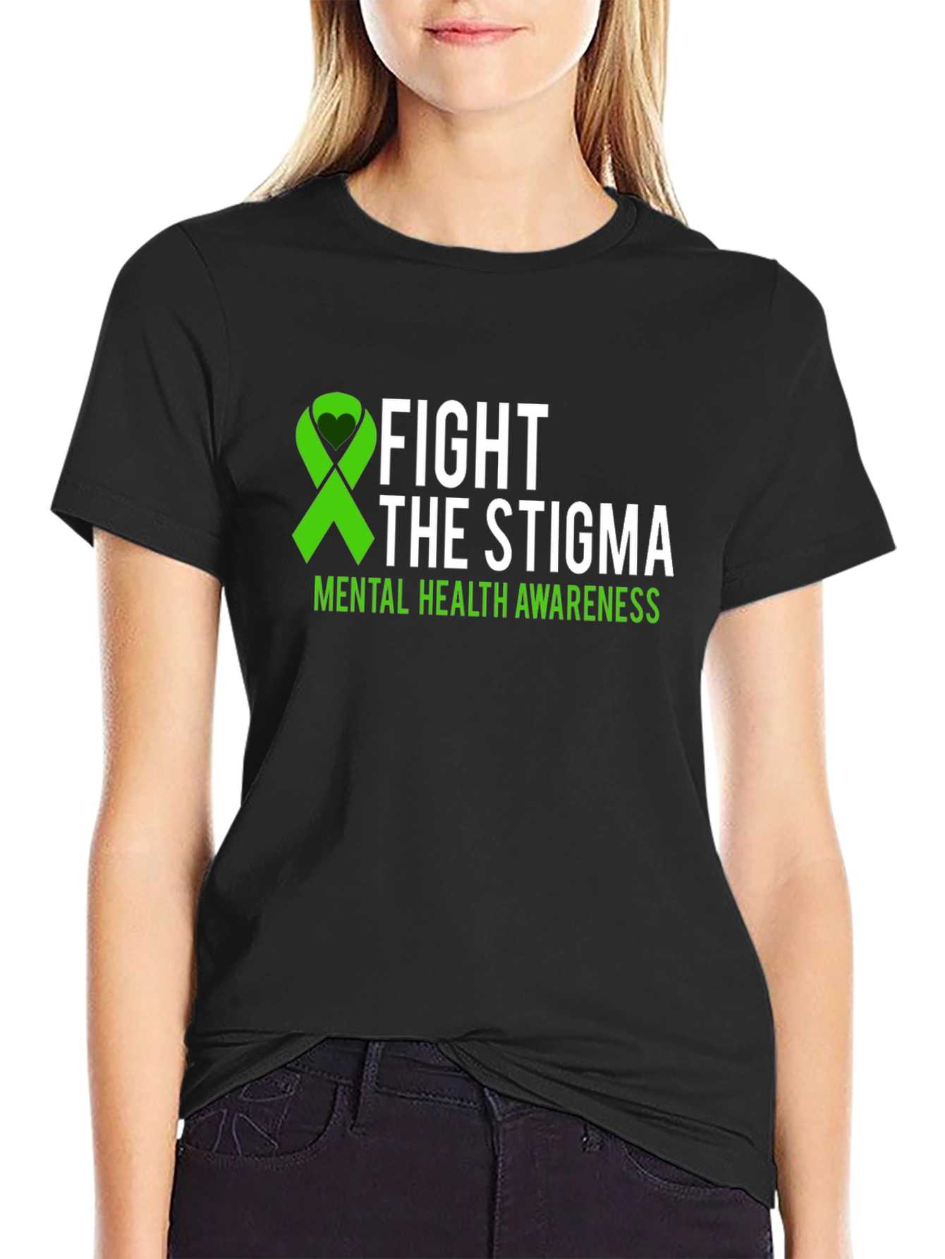 Fight The Stigma Mental Health Awareness T-Shirt