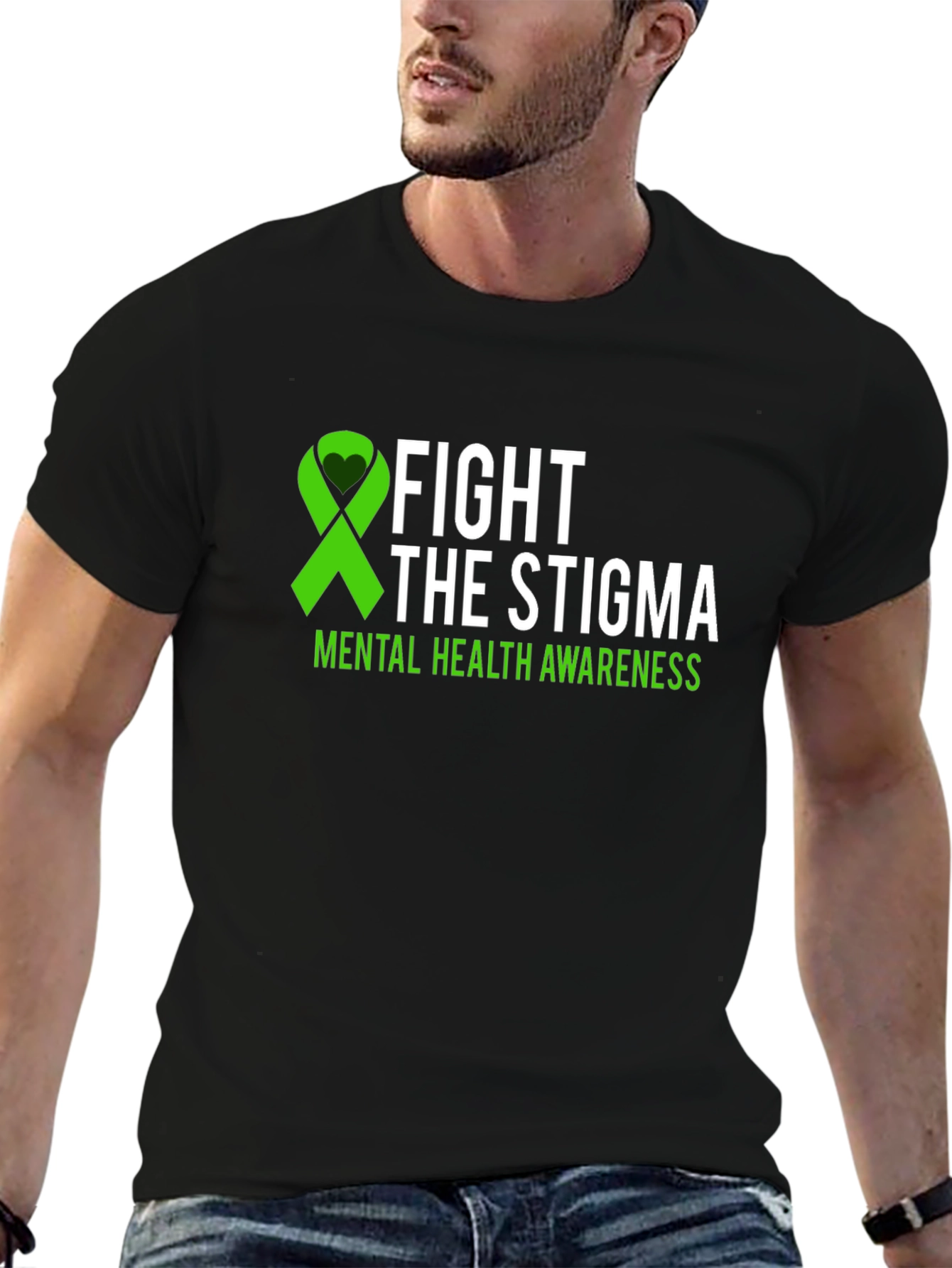Fight The Stigma Mental Health Awareness T-Shirt