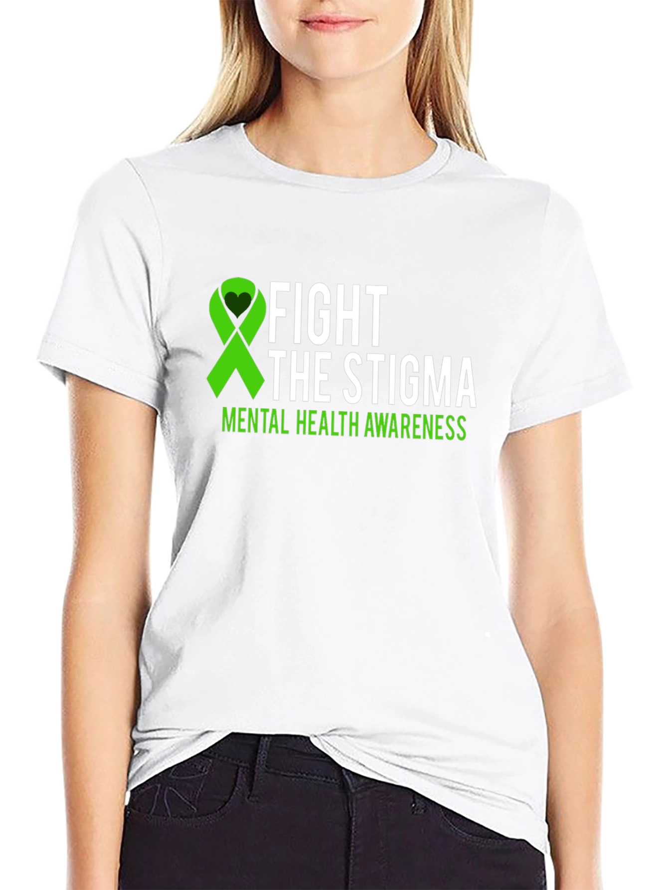 Fight The Stigma Mental Health Awareness T-Shirt