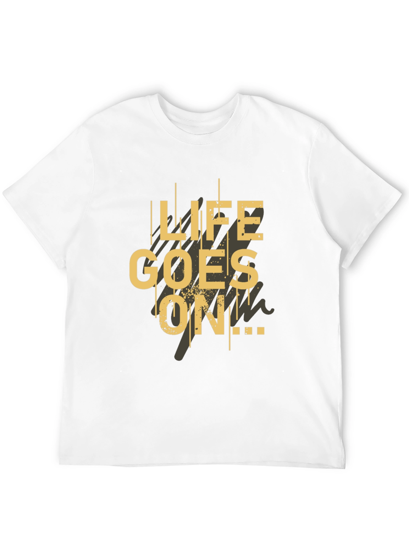 Life Goes On Graphic T-Shirt - Stylish Comfort