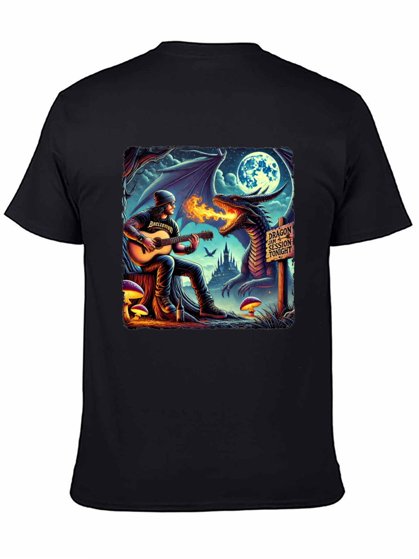 Dragon Music Session Graphic Tee