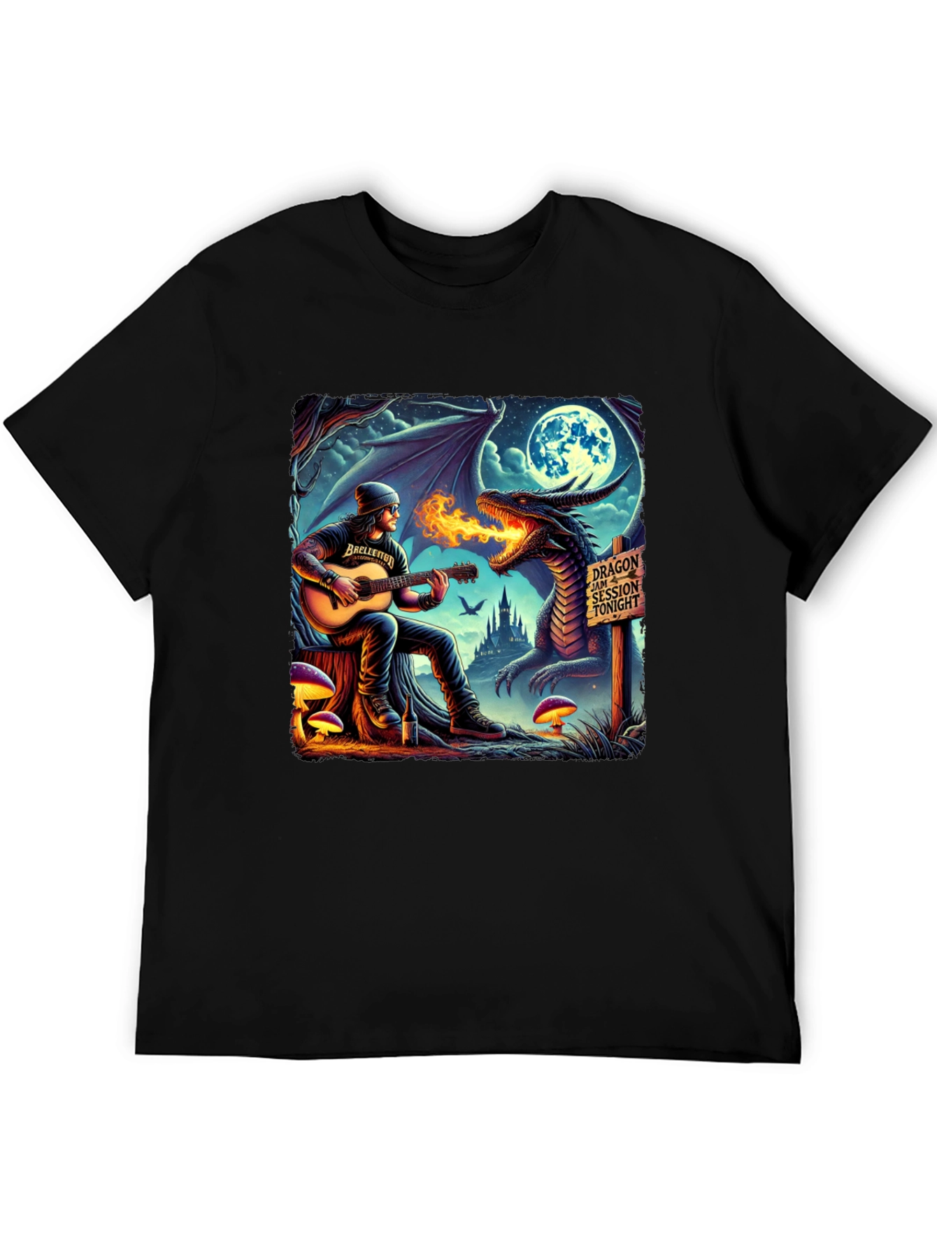Dragon Music Session Graphic Tee