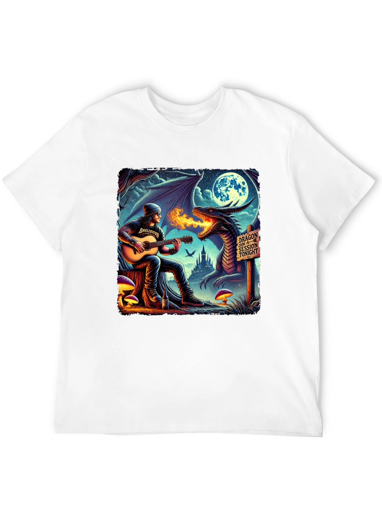 Dragon Music Session Graphic Tee