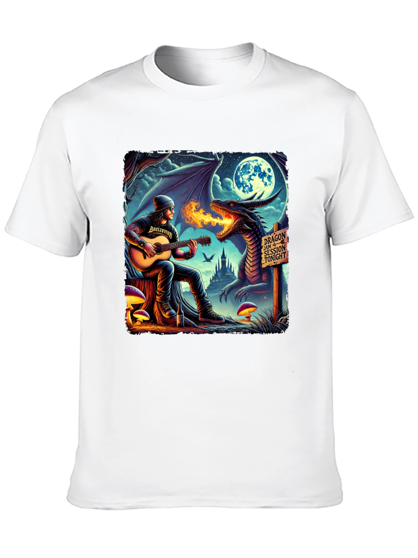 Dragon Music Session Graphic Tee