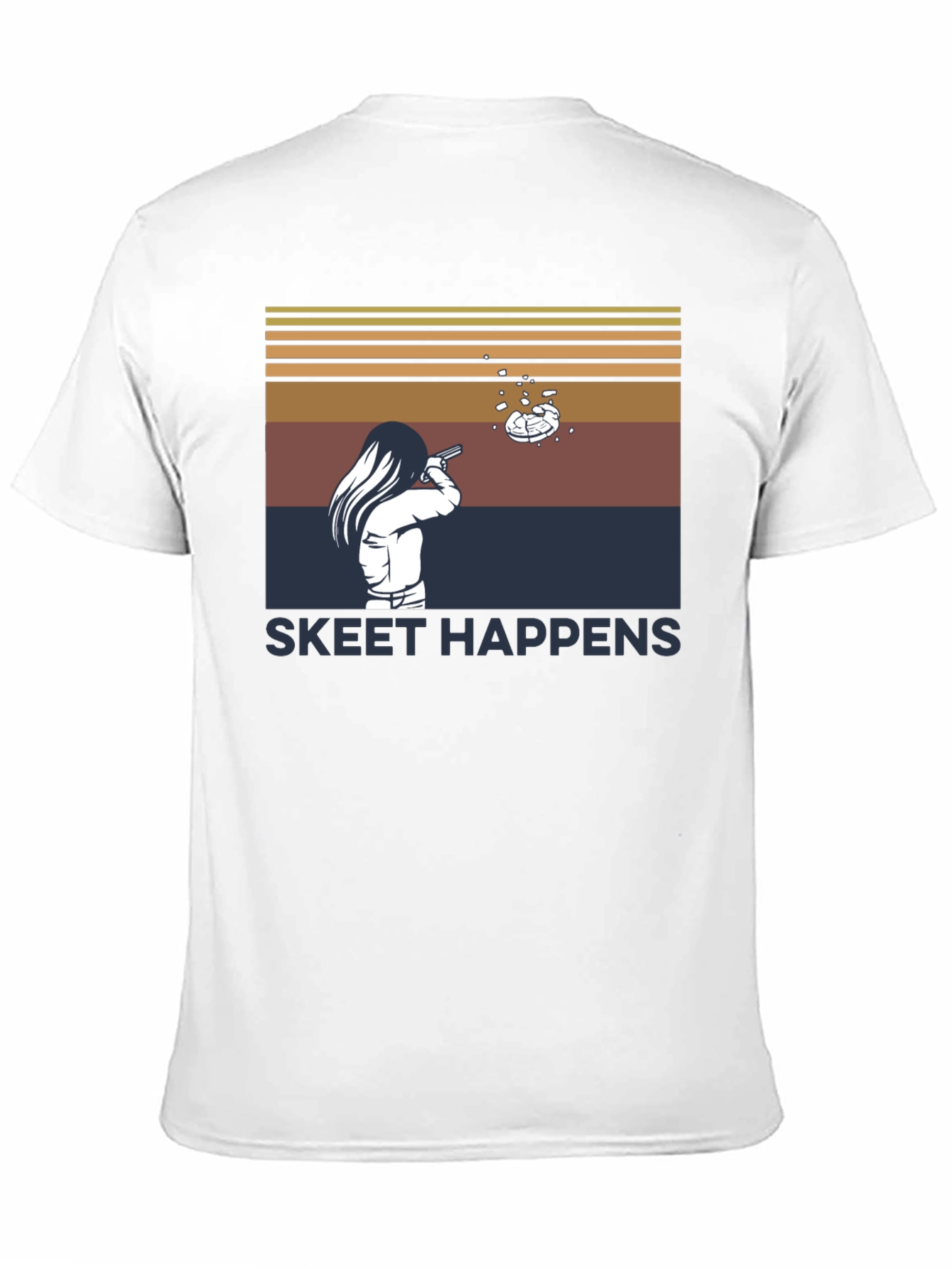 Skeet Happens T-Shirt - Clay Target Shooting Tee